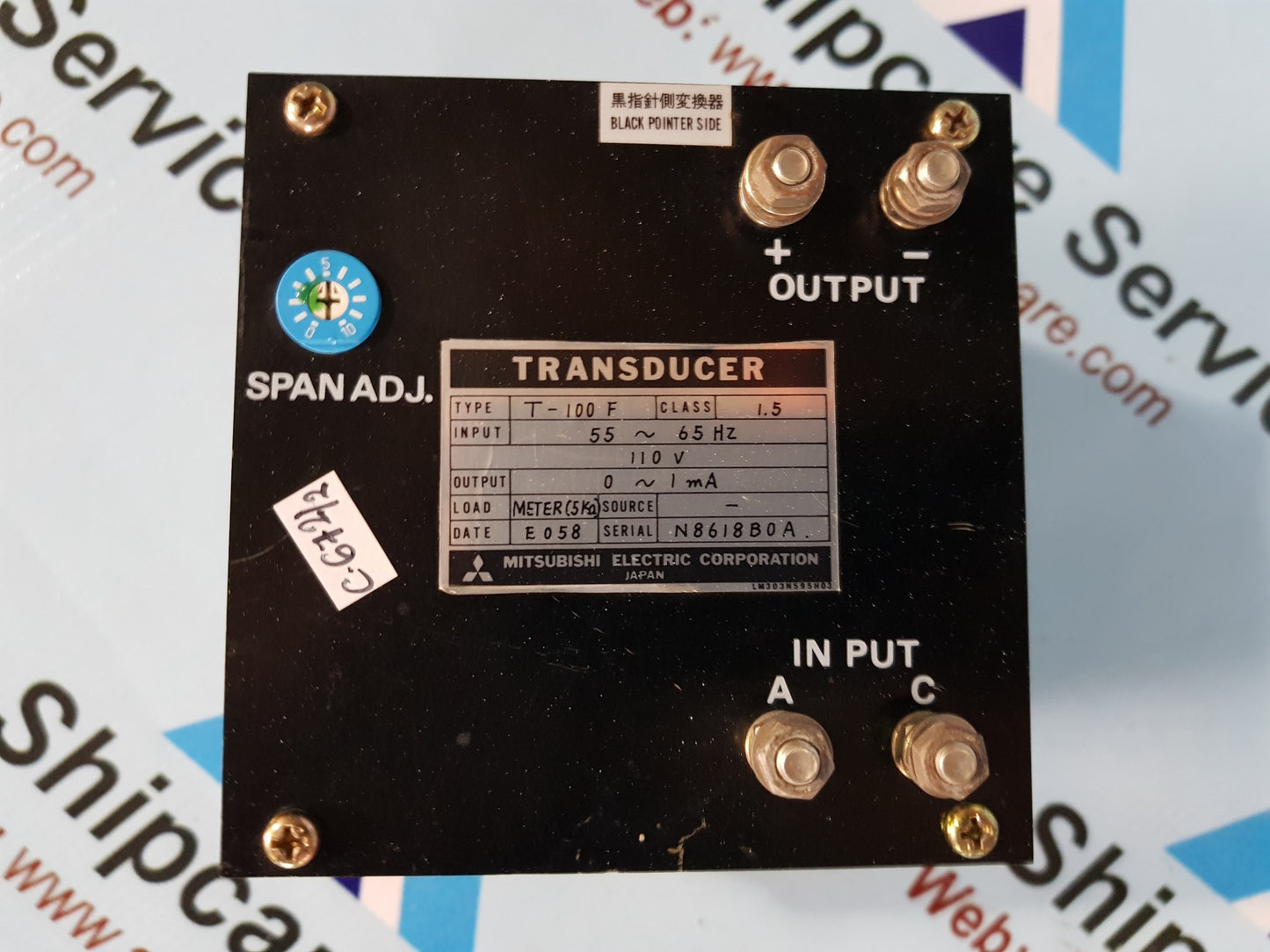 MITSUBISHI T-100F CLASS 1.5 TRANSDUCER