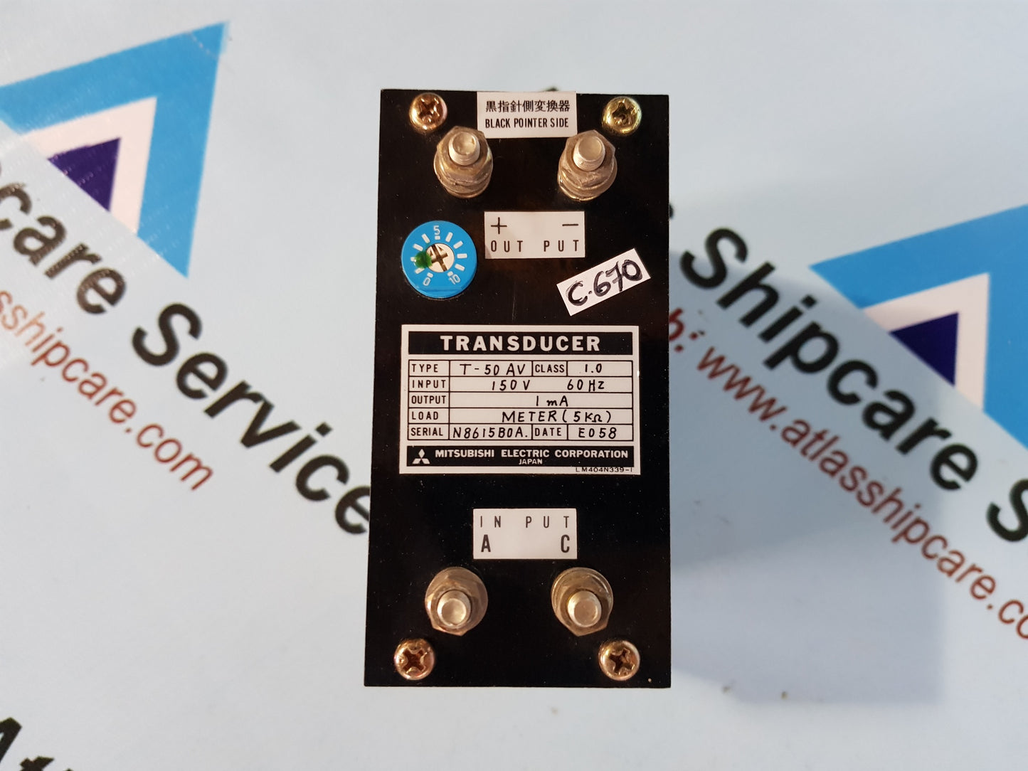 MITSUBISHI T-50AV CLASS 1.0 TRANSDUCER