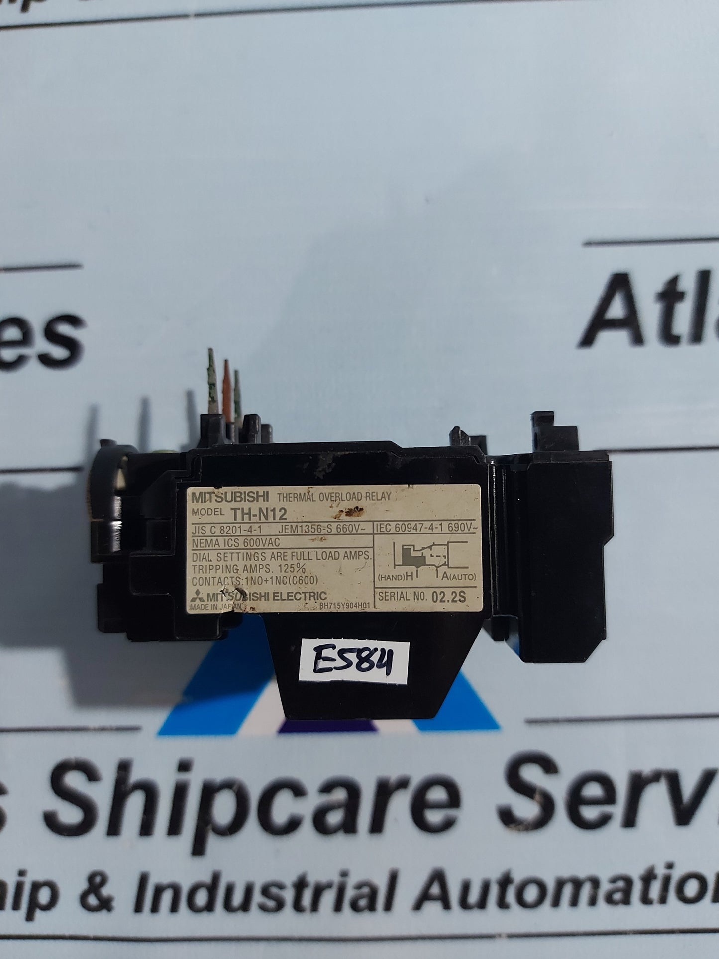 MITSUBISHI TH-N12 THERMAL OVERLOAD RELAY