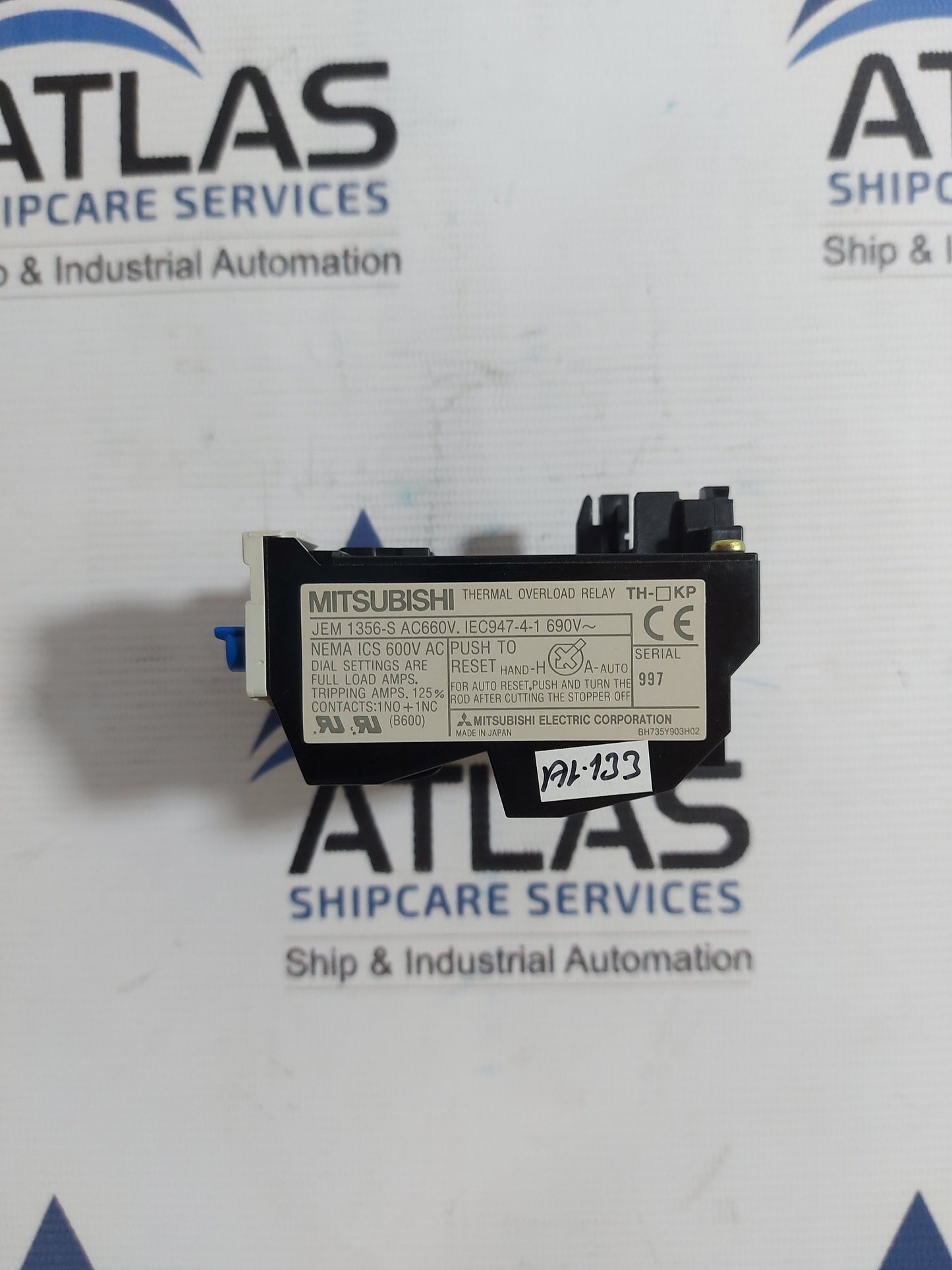 MITSUBISHI TH-N20KP THERMAL OVERLOAD RELAY