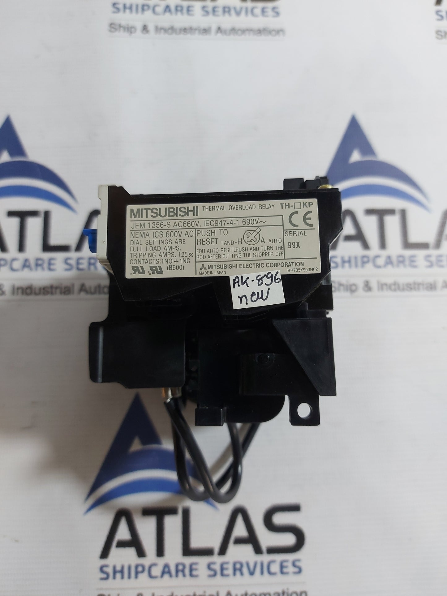 MITSUBISHI TH-N20TAKP THERMAL OVERLOAD RELAY