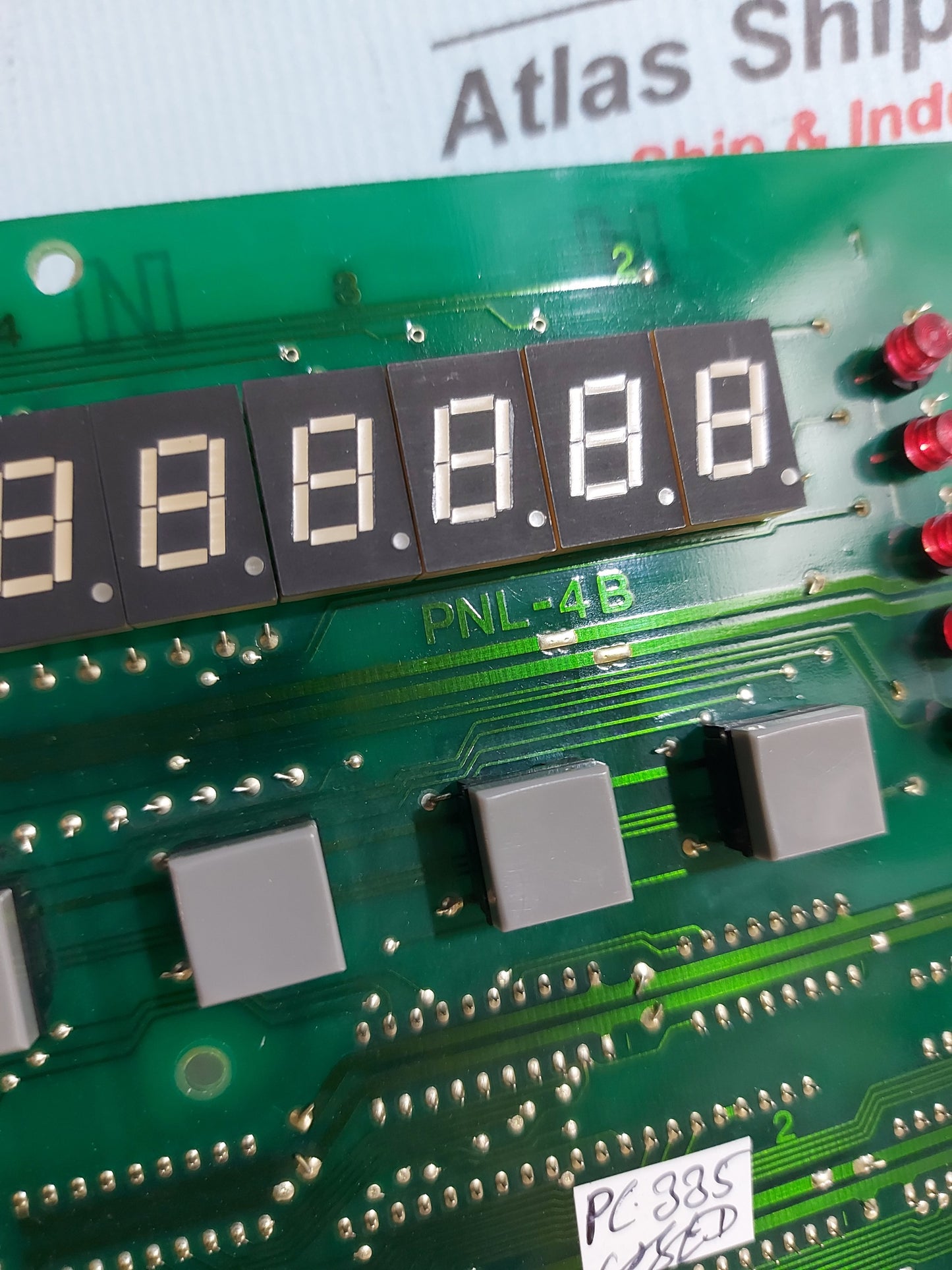 MITSUI PNL-4B DISPLAY KEYBOARD PCB CARD