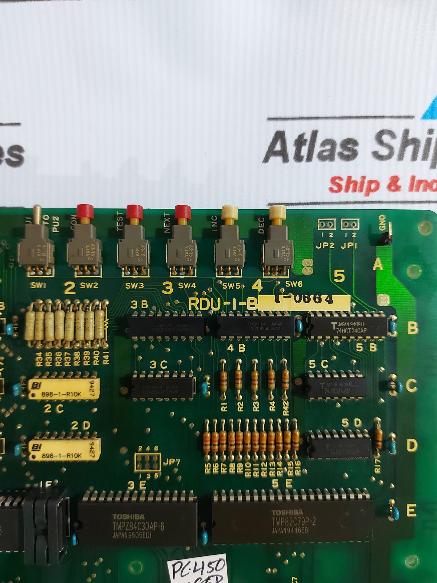 MITSUI RDU-1-B 1-0664 PCB CARD