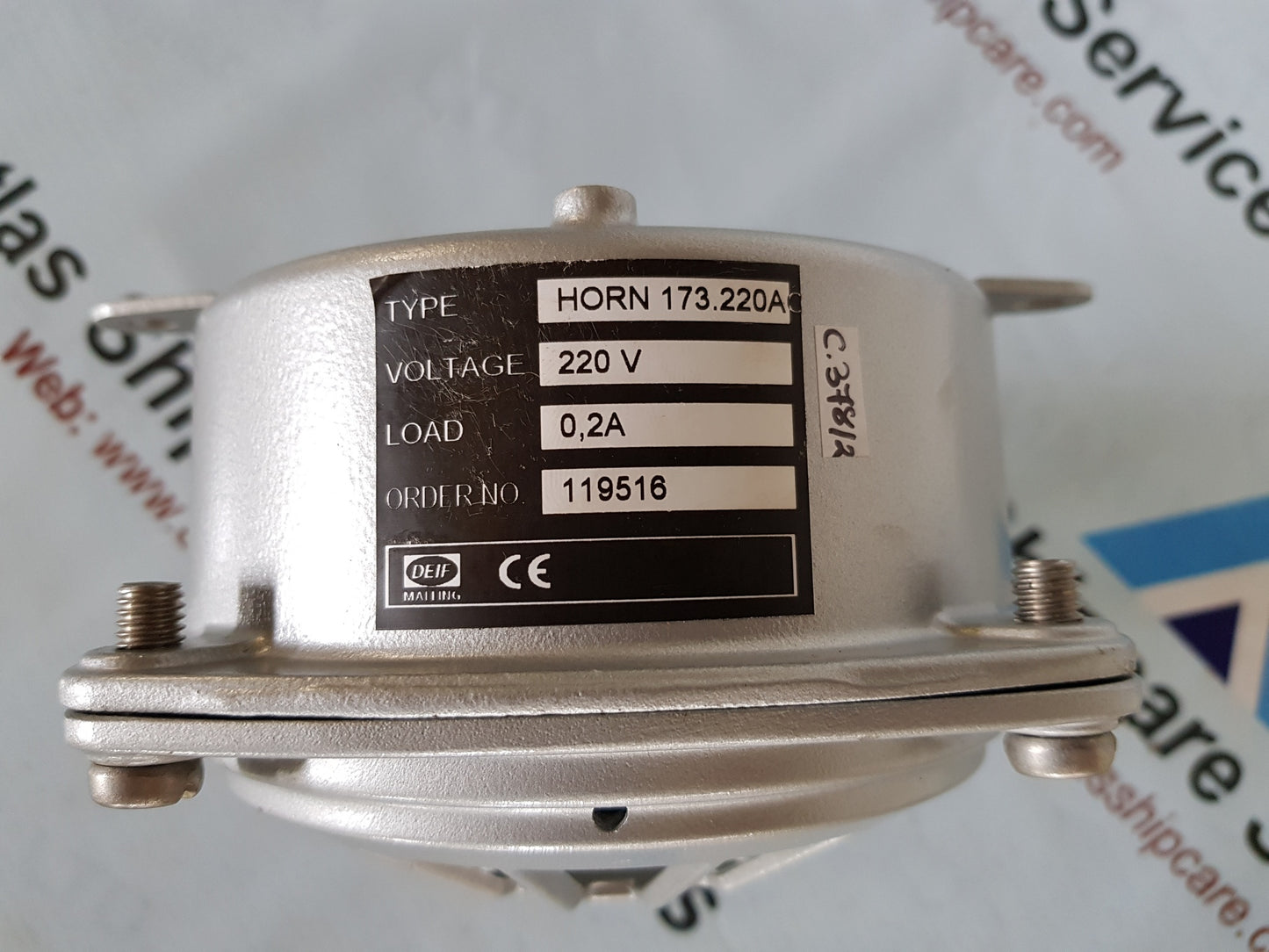 MK MALLING KONTROL HORN 173.220A DIAPHRAGM