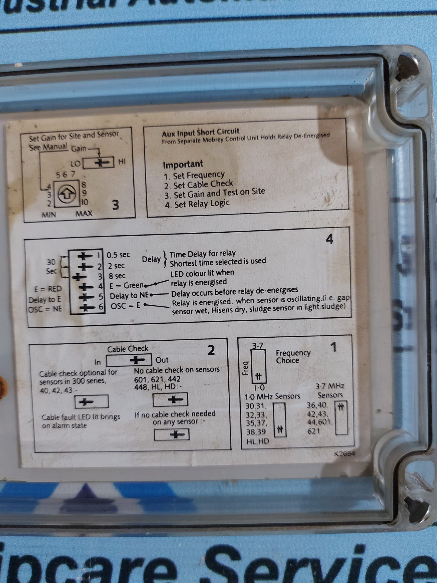 MOBREY MCU200 LIQUID LEVEL CONTROLLER