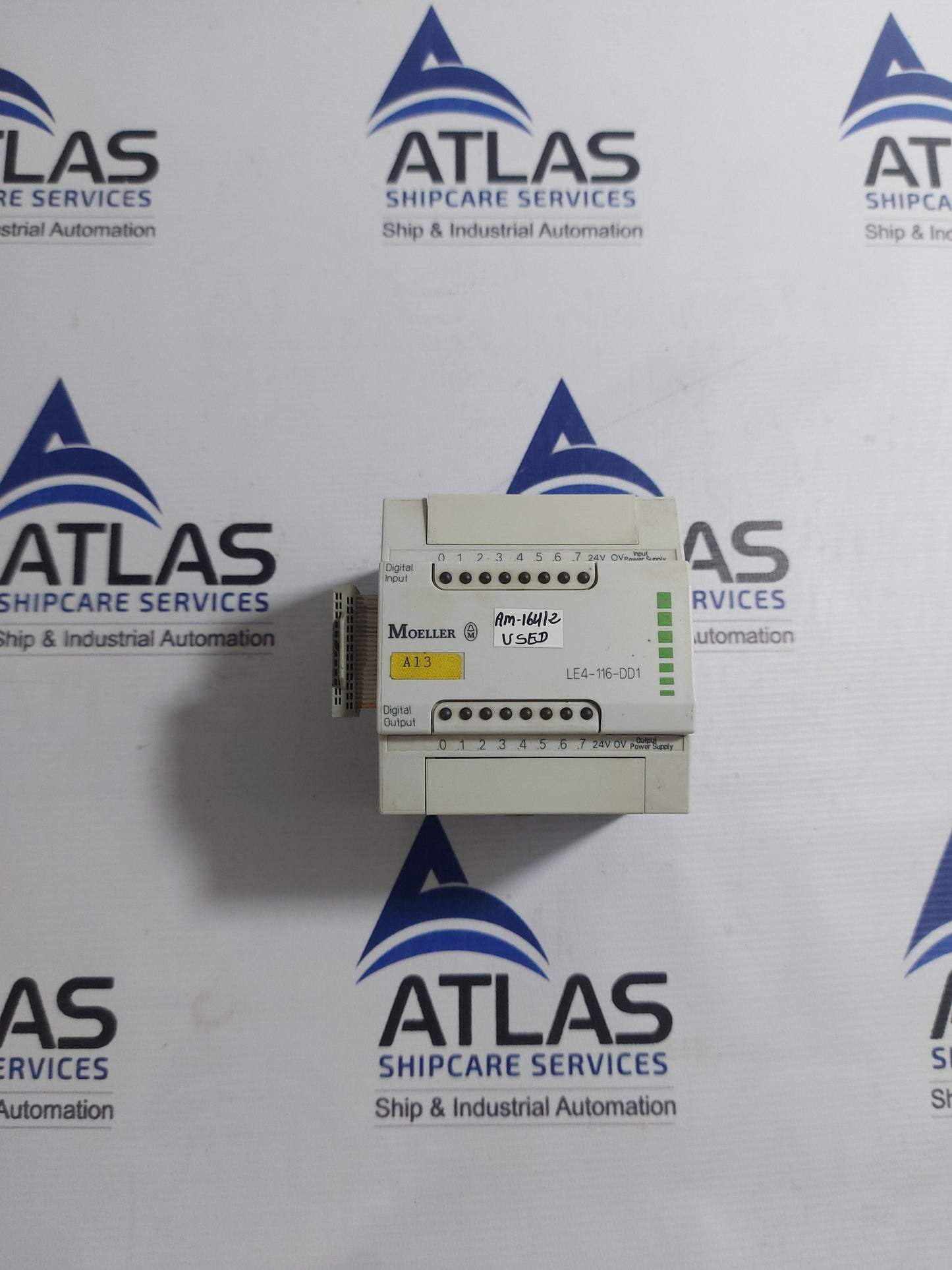 MOELLER LE4-116-DD1 DIGITAL INPUT & OUTPUT MODULE 24VDC