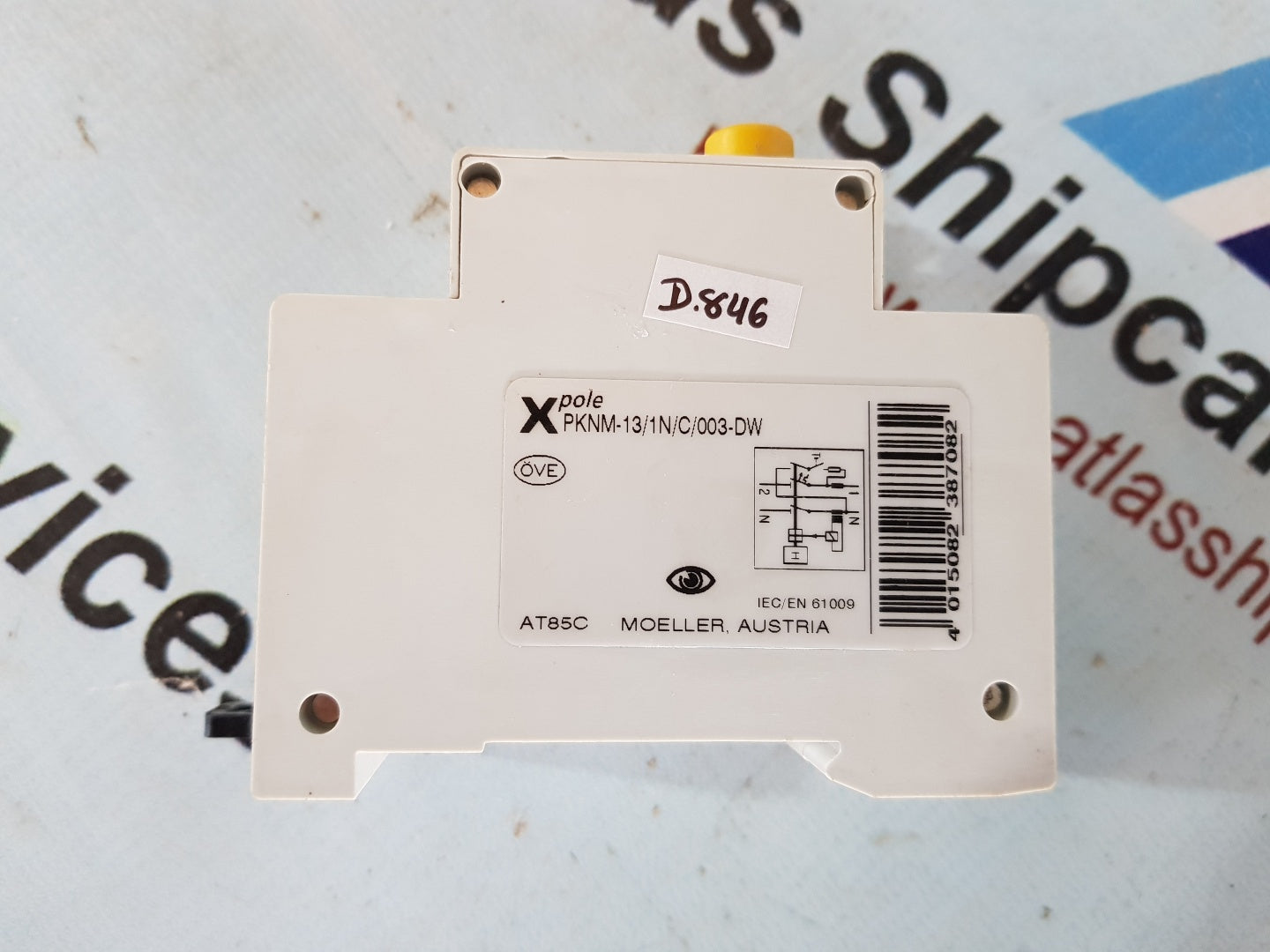 MOELLER PKNM-13/1N/C/003-DW MOLDED CASE CIRCUIT BREAKER