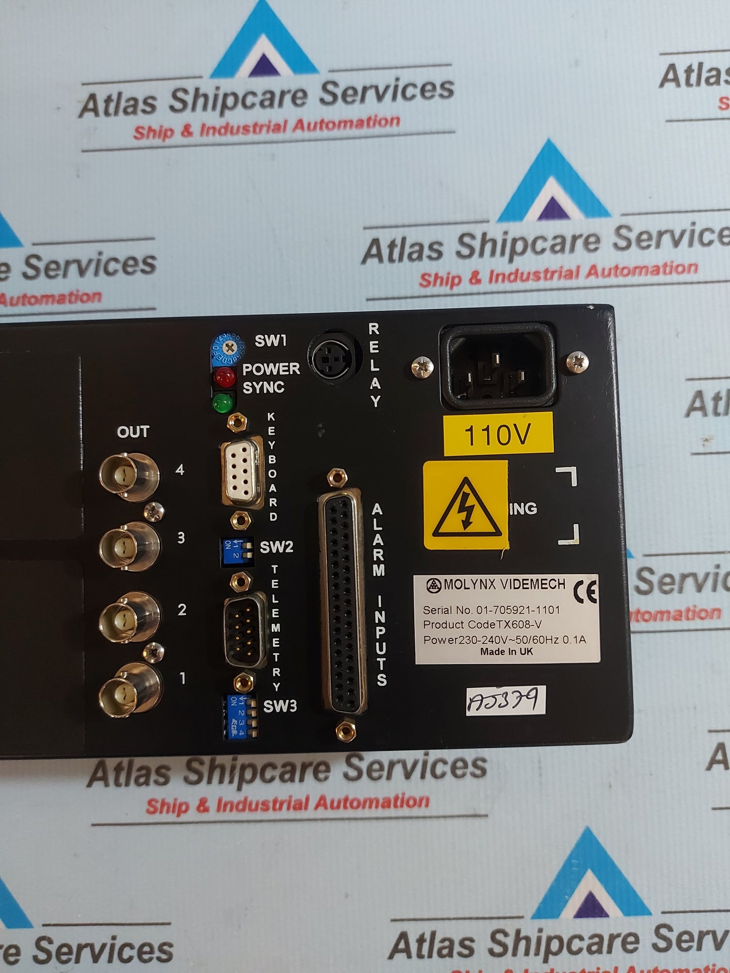 MOLYNX VIDEMECH 600 SERIES TX608-V ASSEMBLE SYSTEM