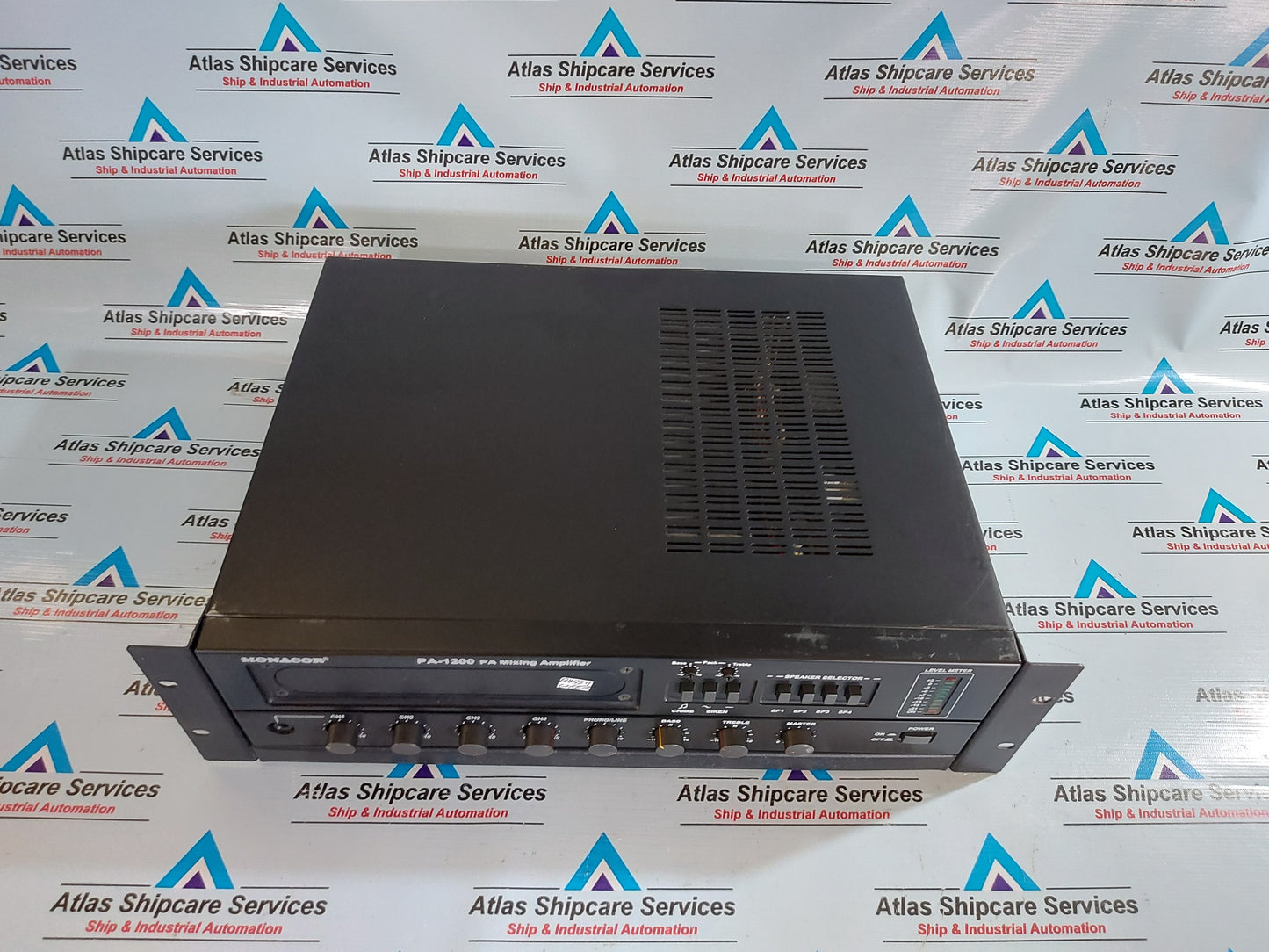 MONACOR PA-1200 PA MIXING AMPLIFIER