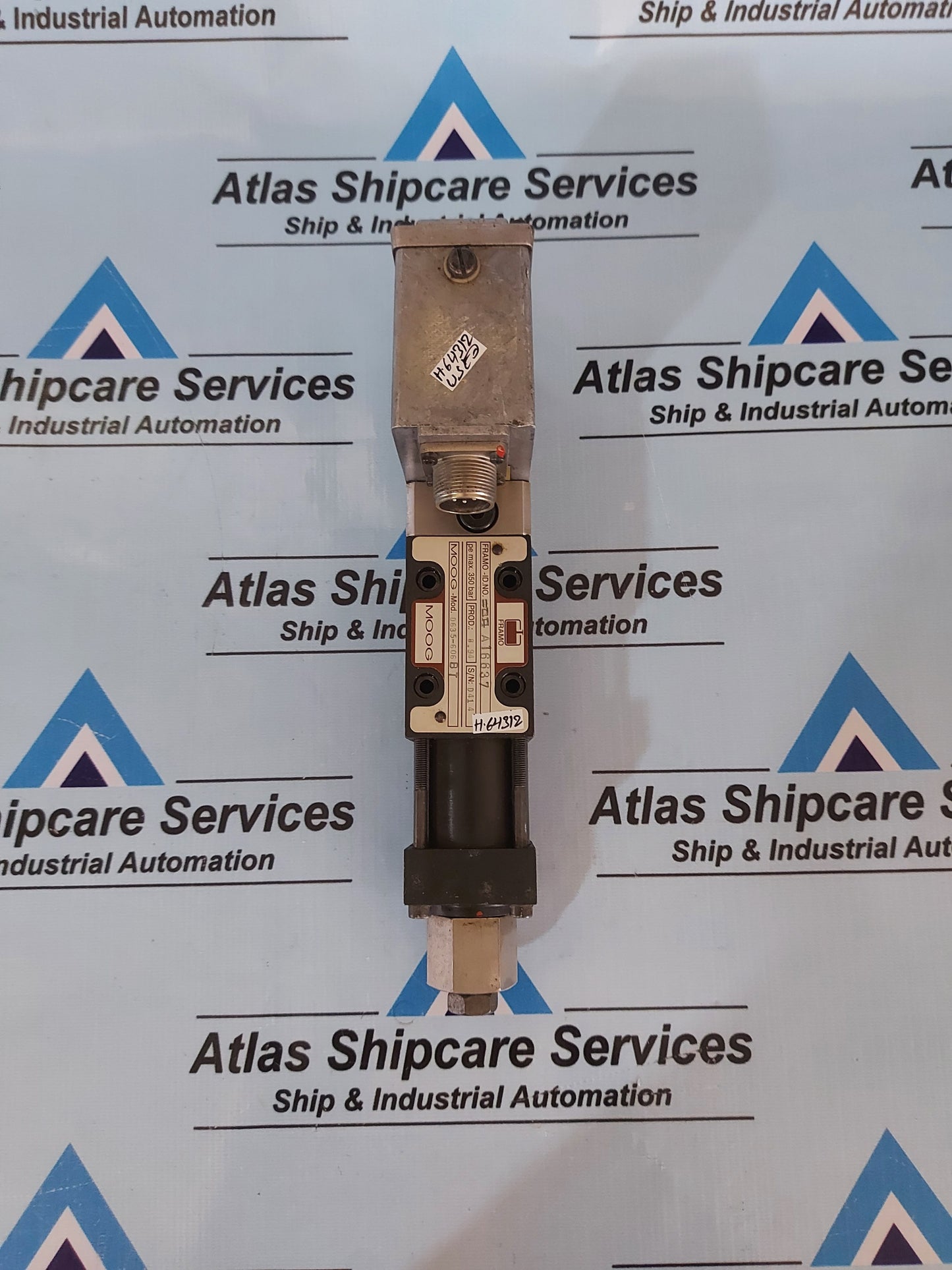 MOOG MOD.D635-606BT FRAMO-ID.NO.A16637 SERVO VALVE H643