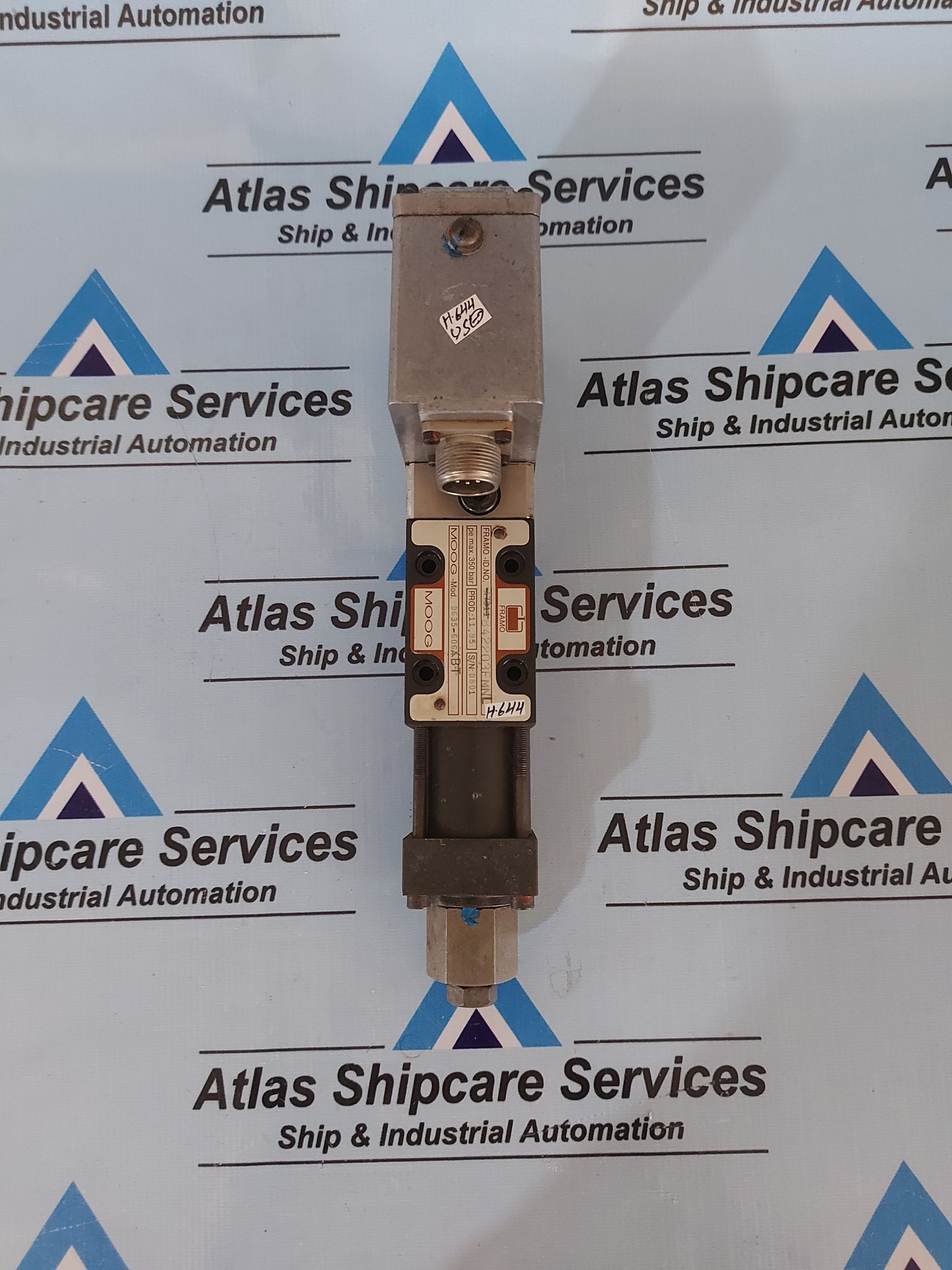 MOOG MOD.D635-606BT FRAMO-ID.NO.B42203FMNL SERVO VALVE H644