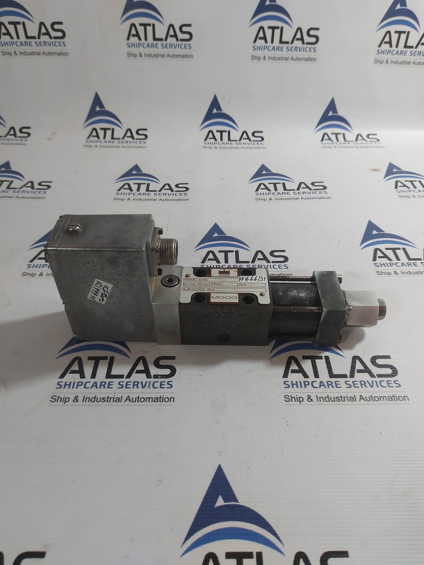 MOOG D635-606A BTA SERVO PRESSURE CONTROL VALVE 350 BAR