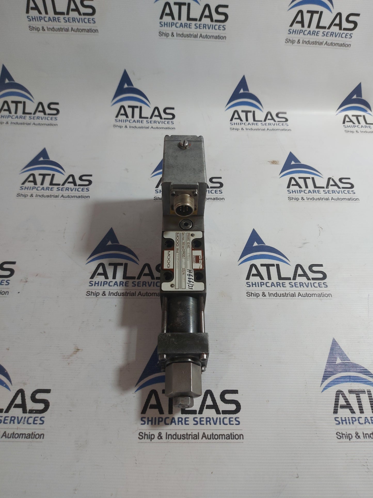 MOOG D635-606A BTA SERVO PRESSURE CONTROL VALVE 350 BAR