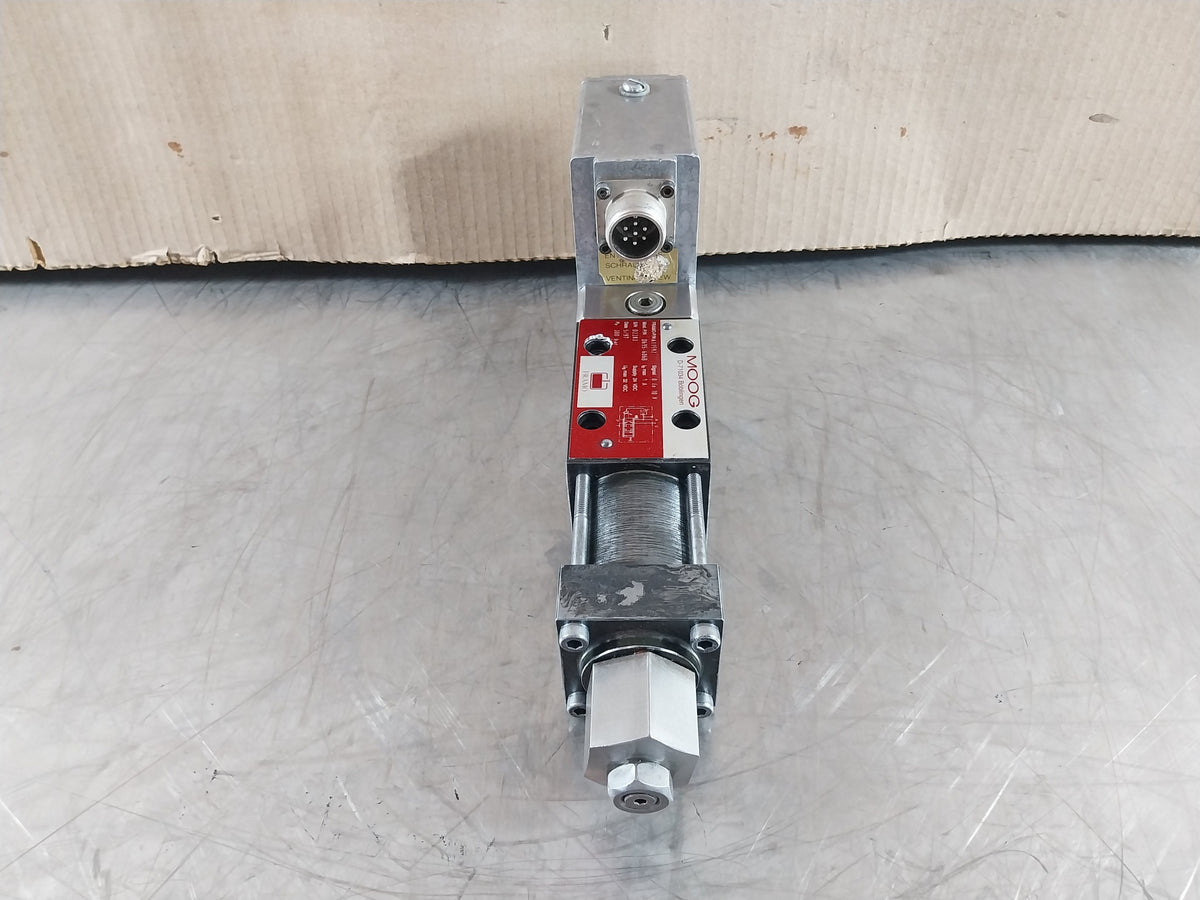 MOOG D635-606B HYDRAULIC SERVO VALVE A11592 300 BAR
