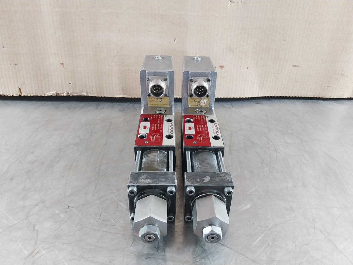 MOOG D635-606B HYDRAULIC SERVO VALVE A11592 300 BAR