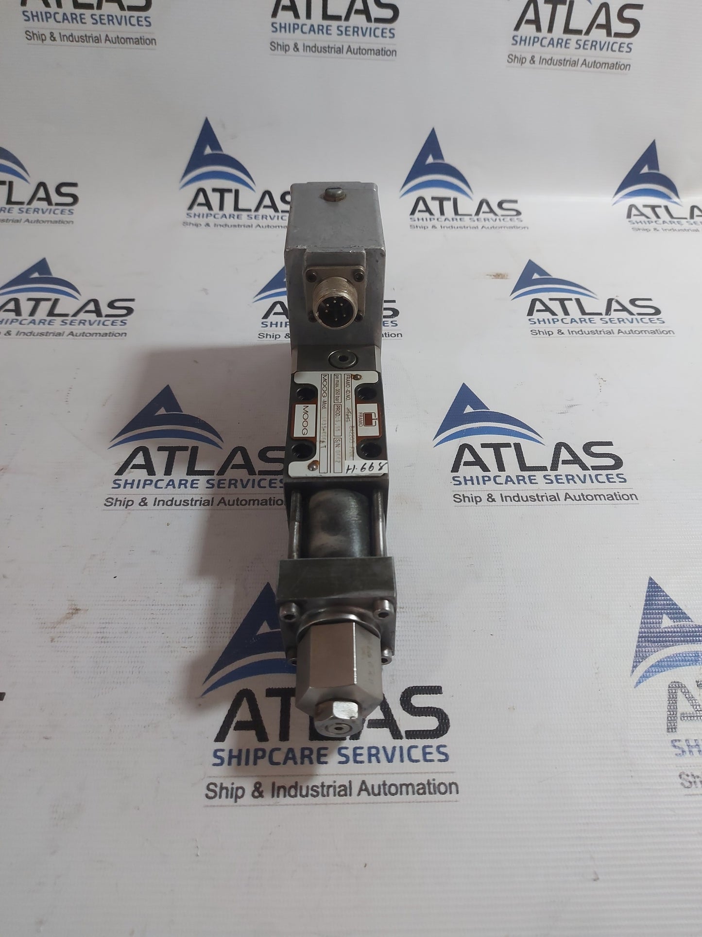 MOOG D635-606BT SERVO PRESSURE CONTROL VALVE 350 BAR