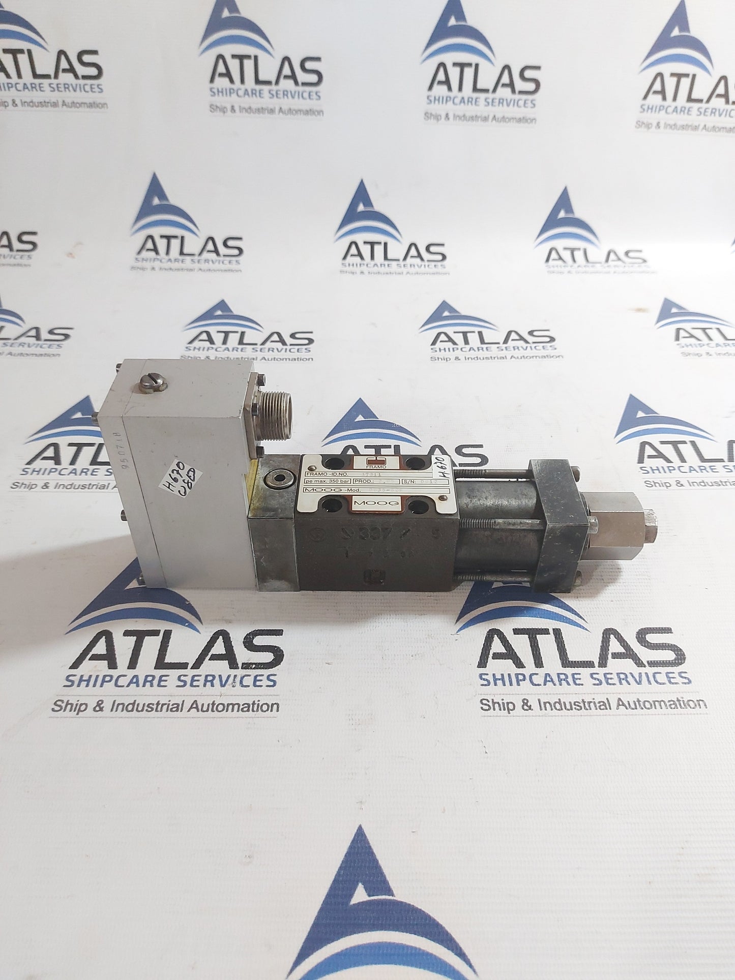 MOOG D635-606 SERVO PRESSURE CONTROL VALVE 350 BAR