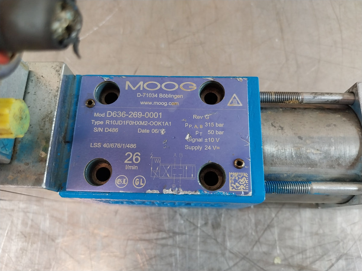 MOOG D636-269-0001 SERVO VALVE