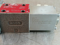 MOOG D920-132 SERVO PROPORTIONAL VALVE R08KB930HXYX REV.E