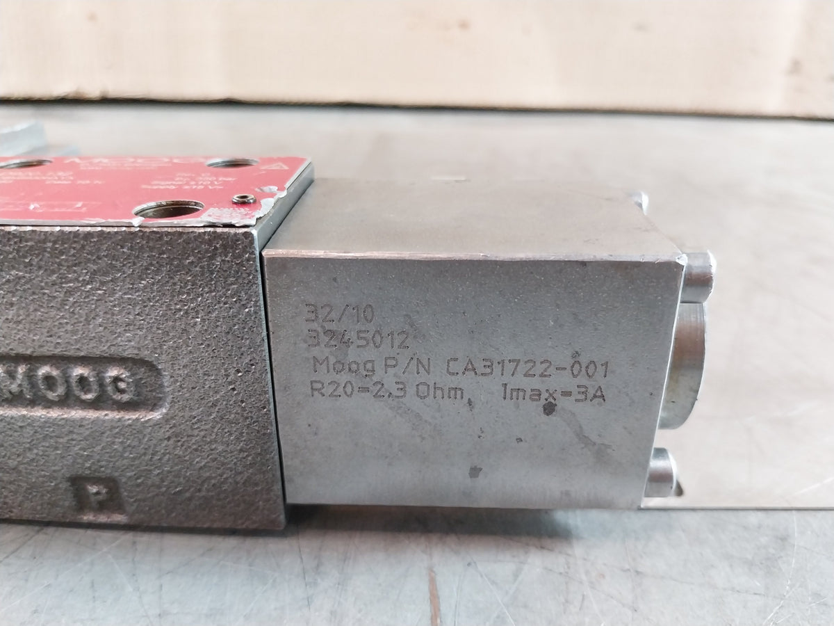 MOOG D920-132 SERVO PROPORTIONAL VALVE R08KB930HXYX REV.C