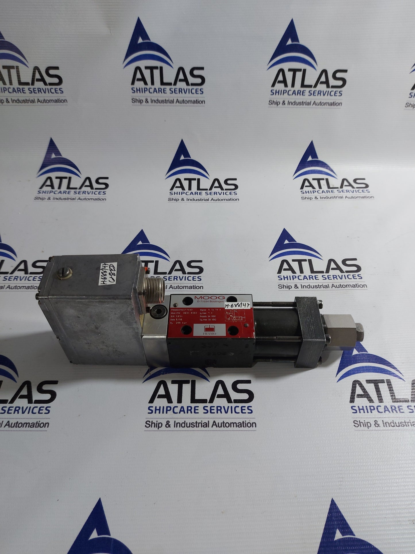 MOOG FRAMO D635-606B HYDRAULIC SERVO VALVE 300 BAR