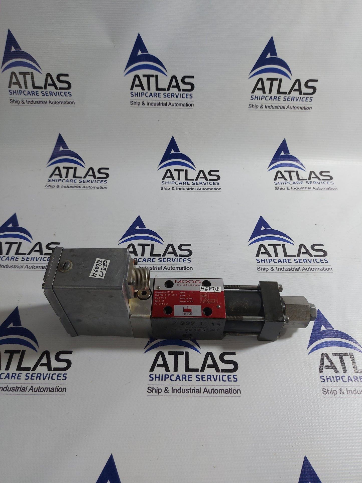 MOOG FRAMO D635-606B HYDRAULIC SERVO VALVE 300 BAR