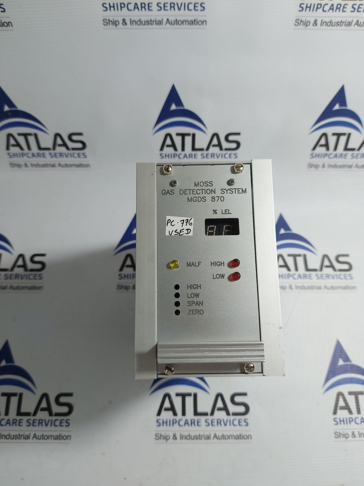 MOSS GAS DETECTION SYSTEM MGDC 870 PLC PCB BOARD MODULE