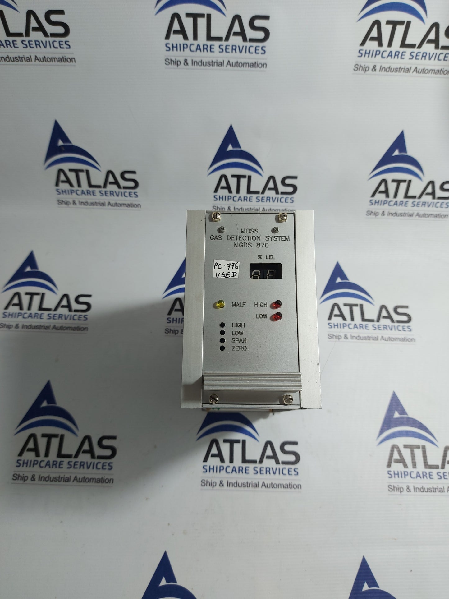 MOSS GAS DETECTION SYSTEM MGDC 870 PLC PCB BOARD MODULE