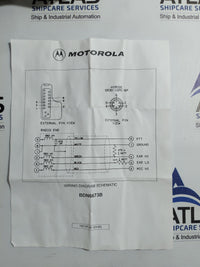 MOTOROLA BDN6645A HELICOPTER OPERATION HEADSETS WITH ADAPTER CORD