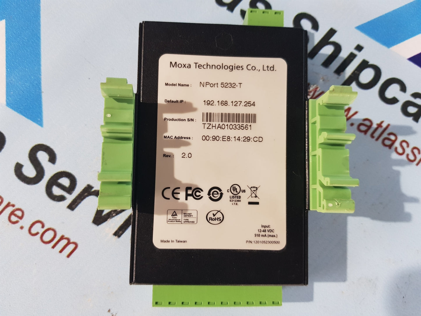 MOXA NPORT 5232-T DEVICE SERVER