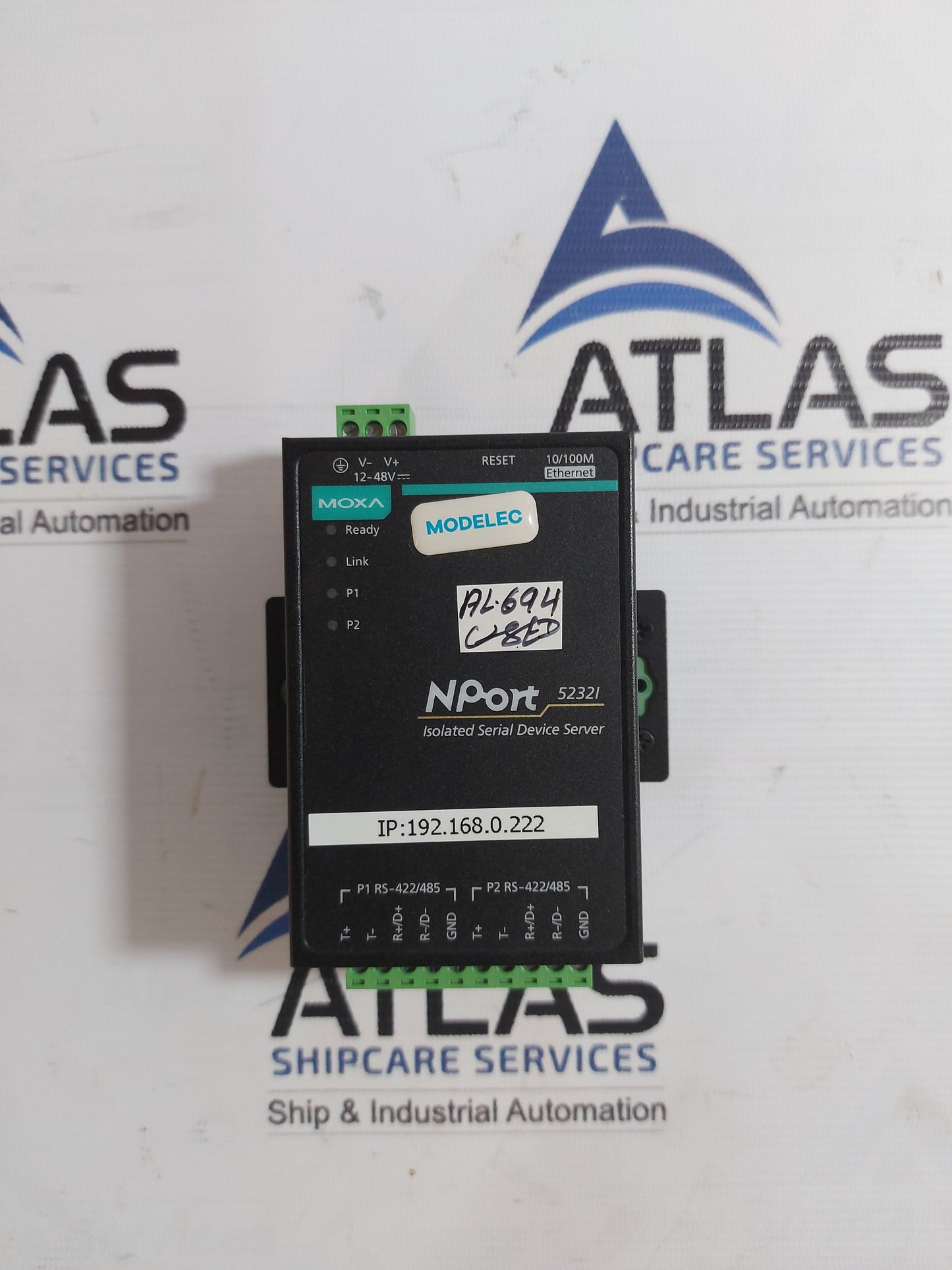 MOXA NPORT 532I ISOLATED SERIES DEVICE SERVER