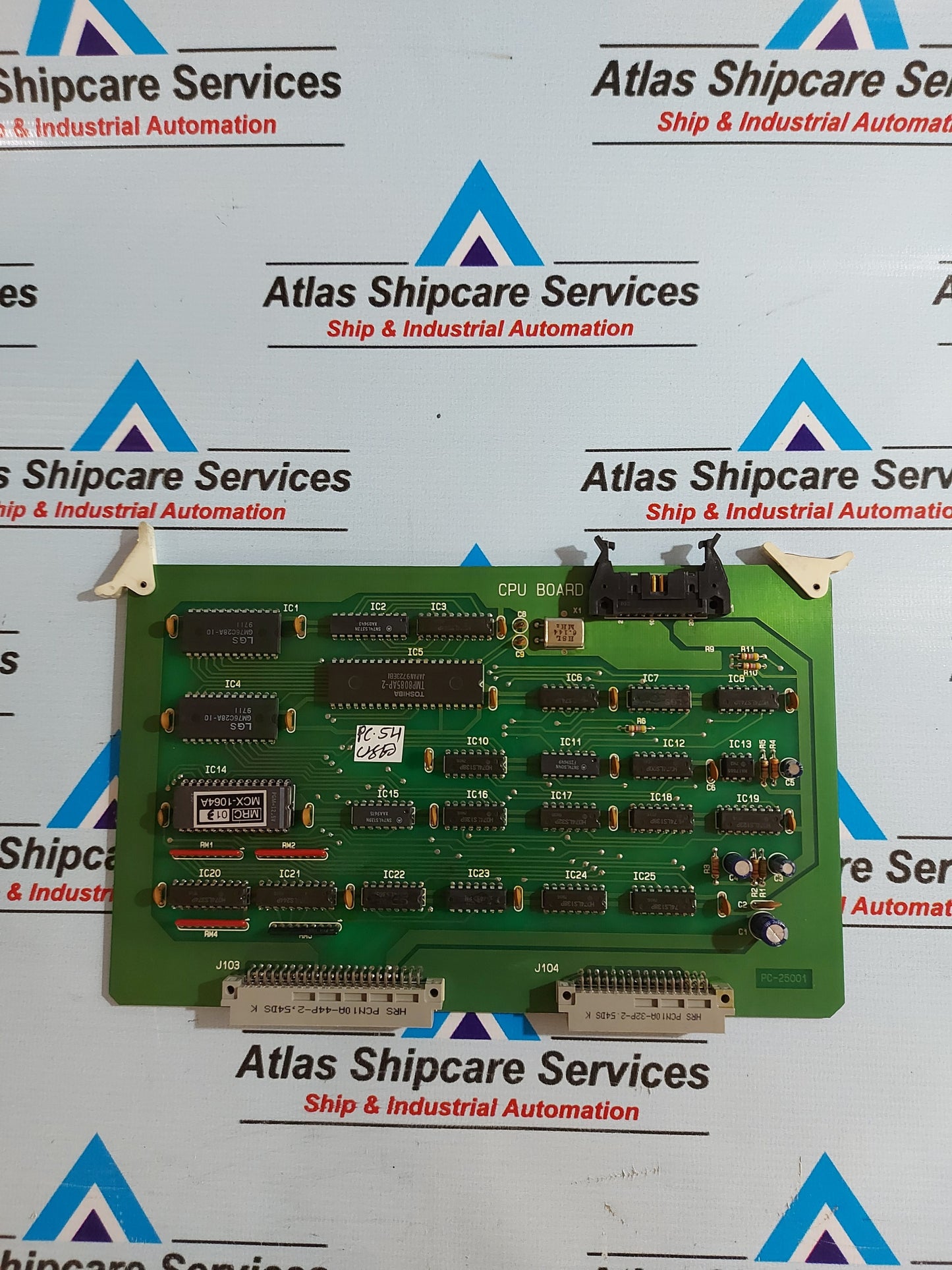 MRC AUTO EXCHANGER SYSTEM MODEL MCX-1040A CPU BOARD PC-25001