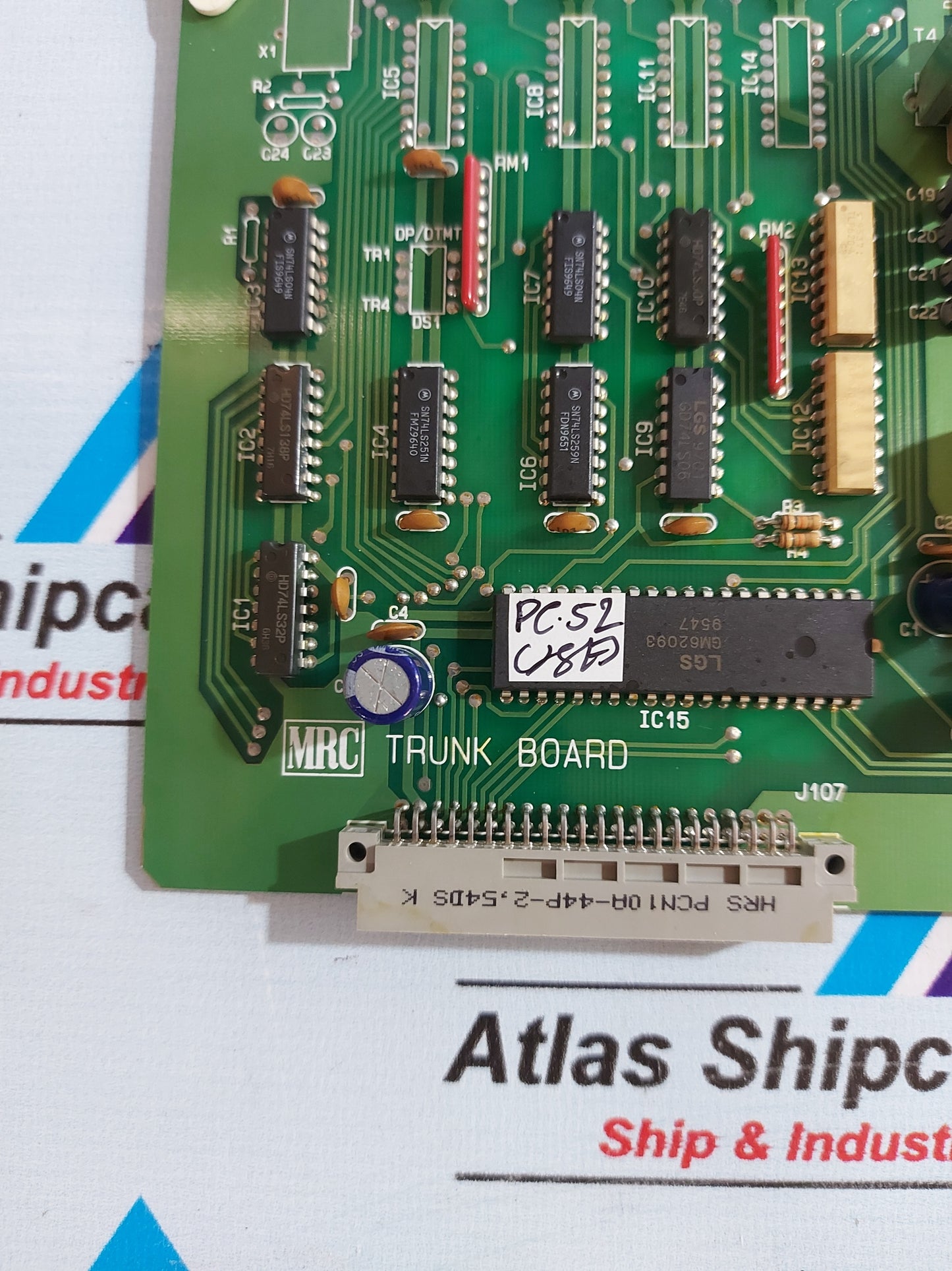 MRC AUTO EXCHANGER SYSTEM MODEL MCX-1040A TRUNK BOARD PC-25003