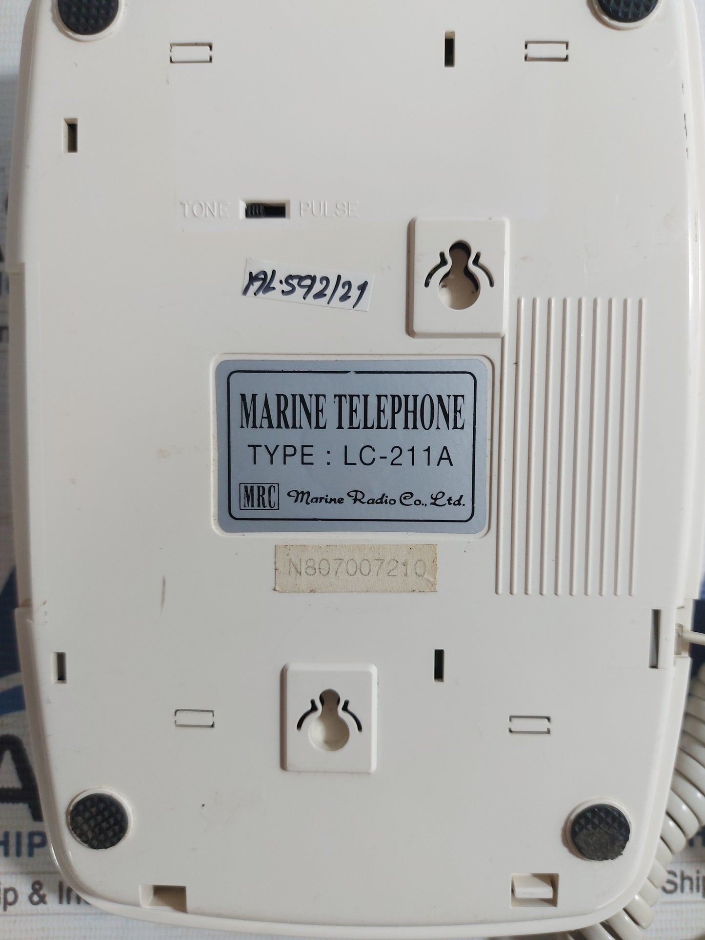 MRC LC-211A MARINE TELEPHONE