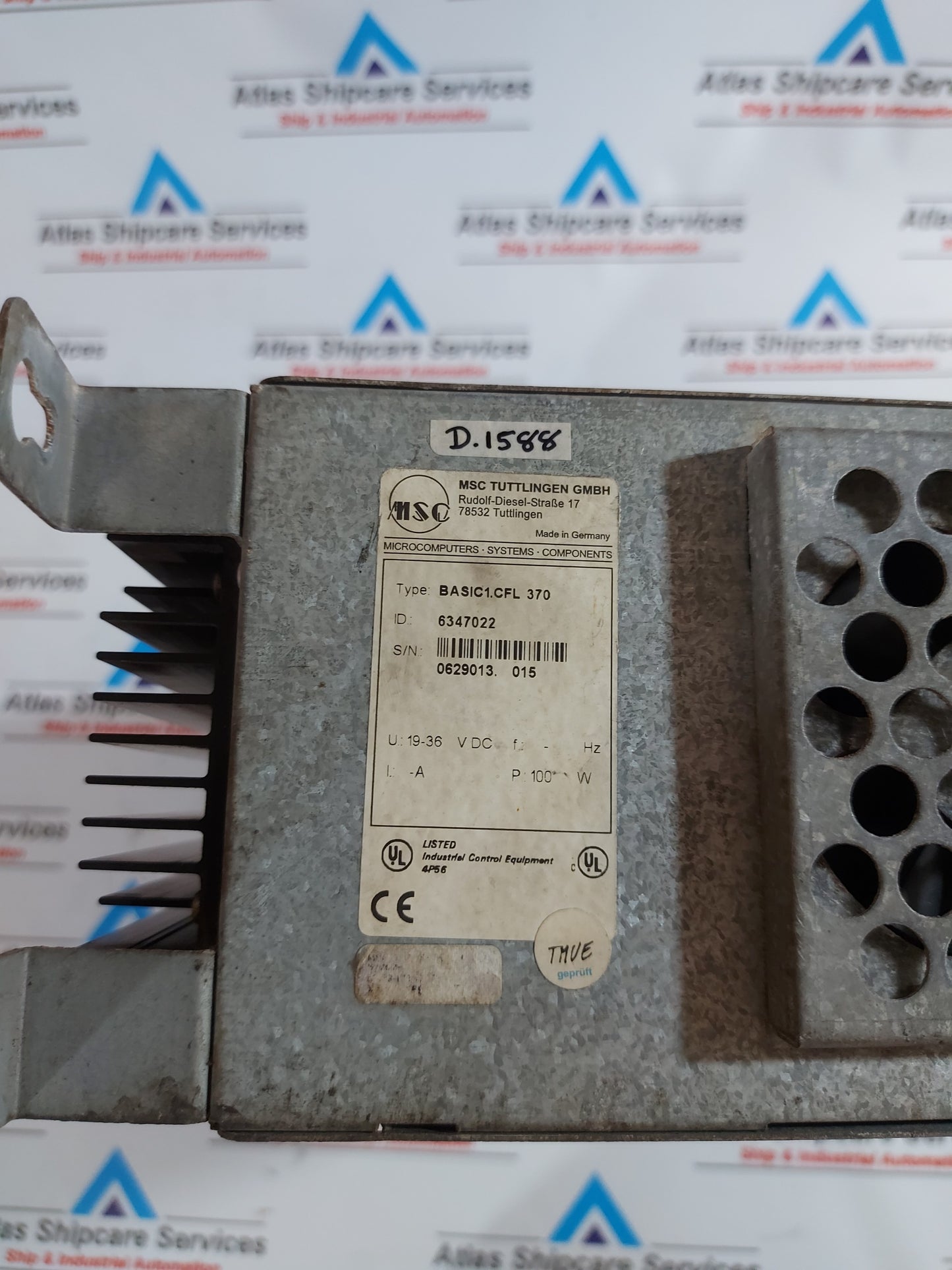 MSC TUTTLINGEN 6347022 OPERATOR INTERFACE BASIC1.CFL 370