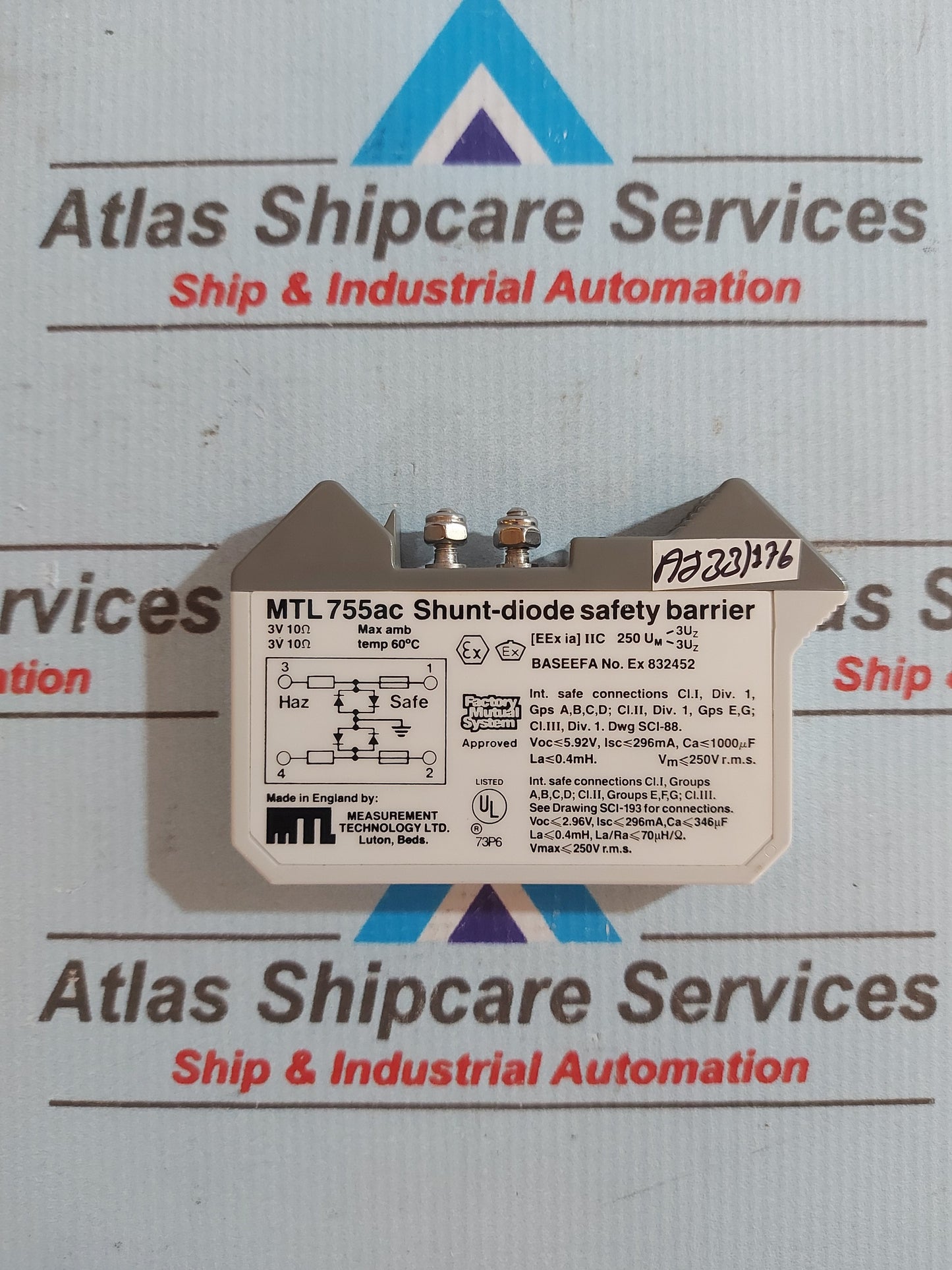 MTL INSTRUMENTS MTL 755ac SHUNT-DIODE SAFETY BARRIER