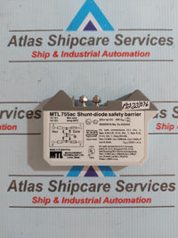MTL INSTRUMENTS MTL 755ac SHUNT-DIODE SAFETY BARRIER