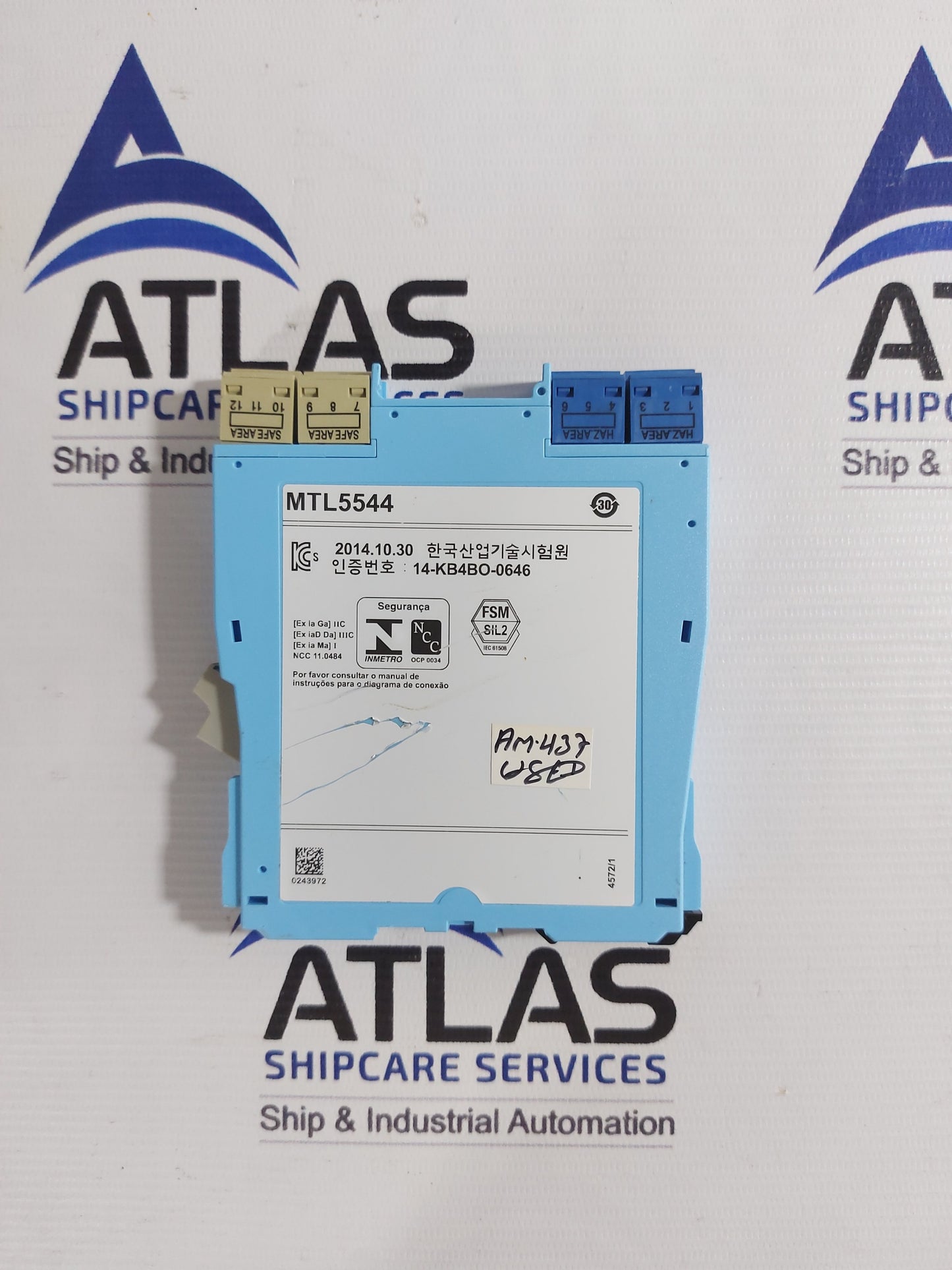 MTL MTL5544 2CH REPEATER POWER SUPPLY 4/20mA