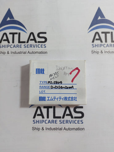 MTT MS2804 R/I CONVERTER RACK MODULE 4 ~ 20mA