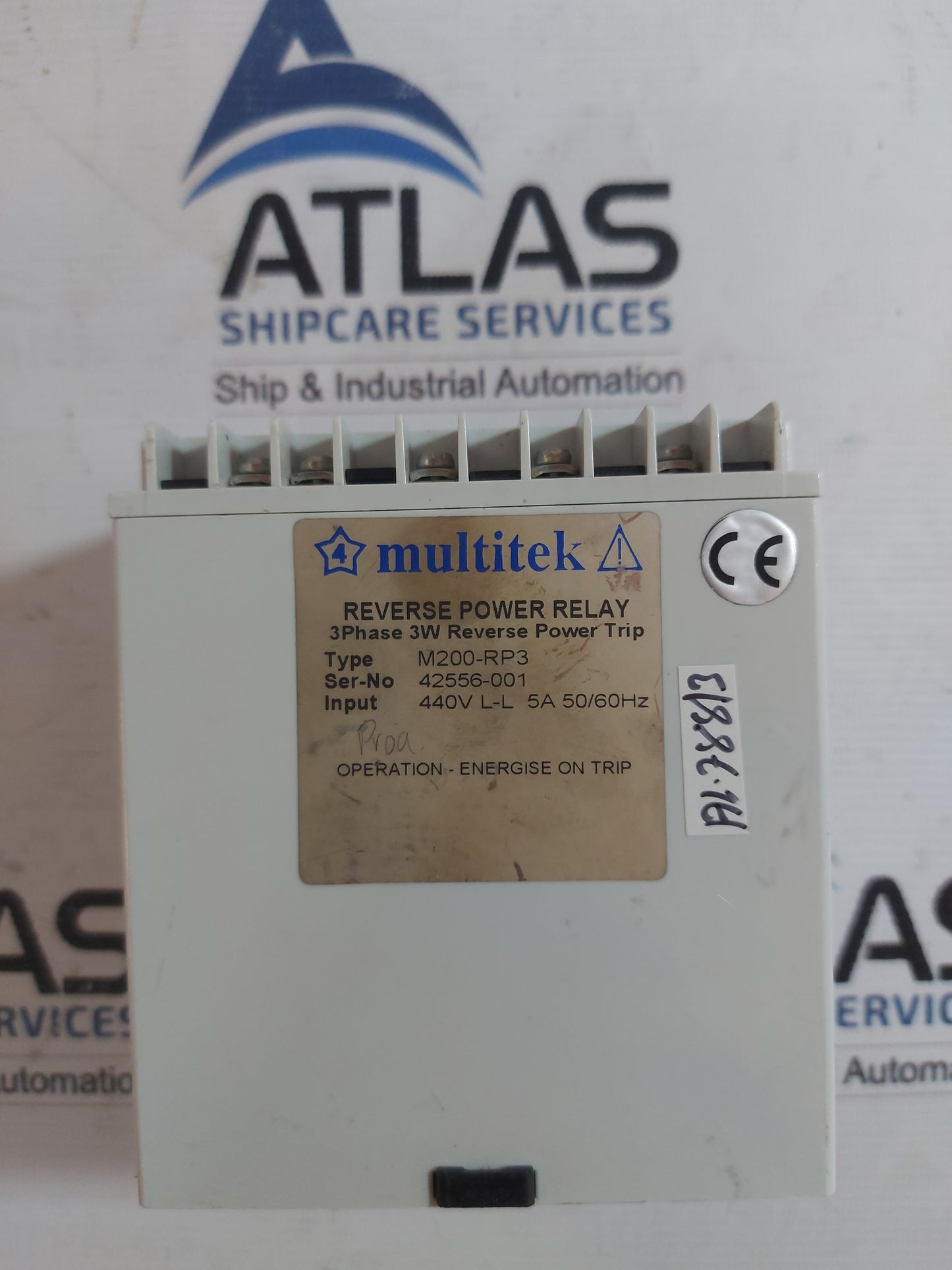 MULTITEK M200-RP3 REVERSE POWER RELAY 50/60Hz