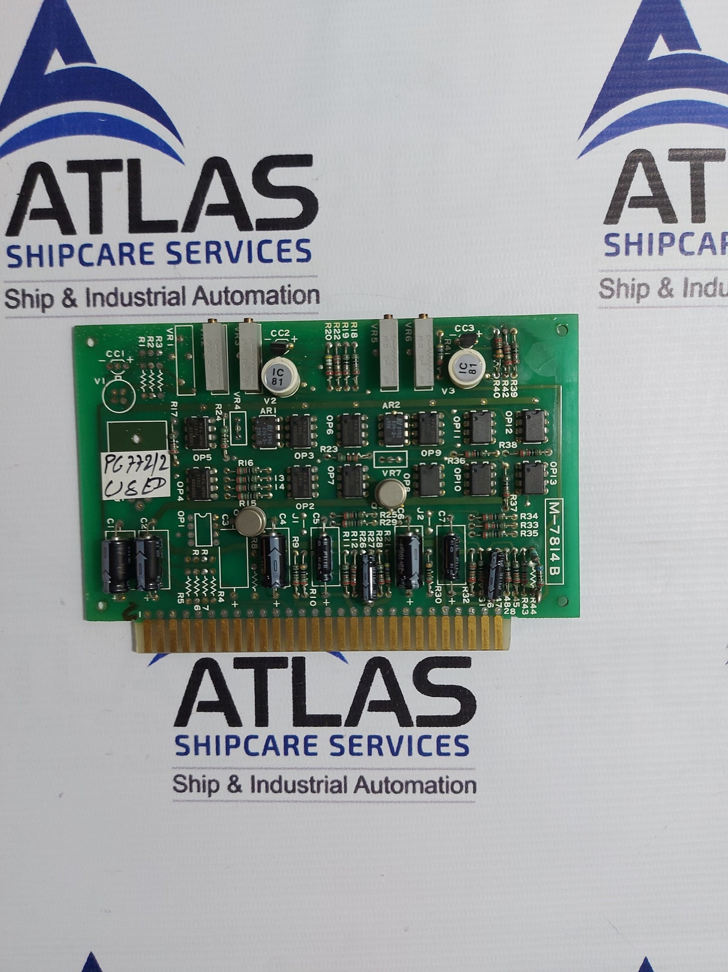 MUSASINO M-7814B BALLAST TANK LEVEL GAUGE PCB CARD