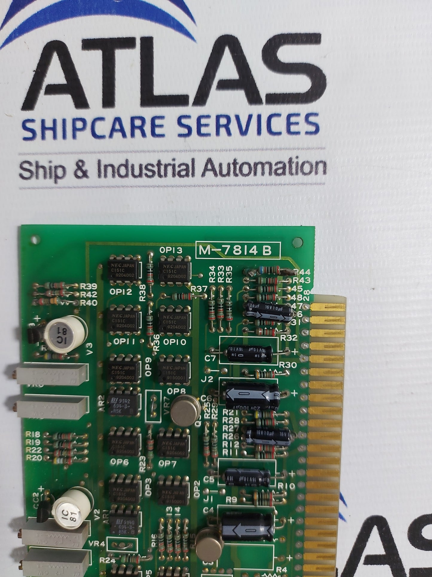 MUSASINO M-7814B BALLAST TANK LEVEL GAUGE PCB CARD
