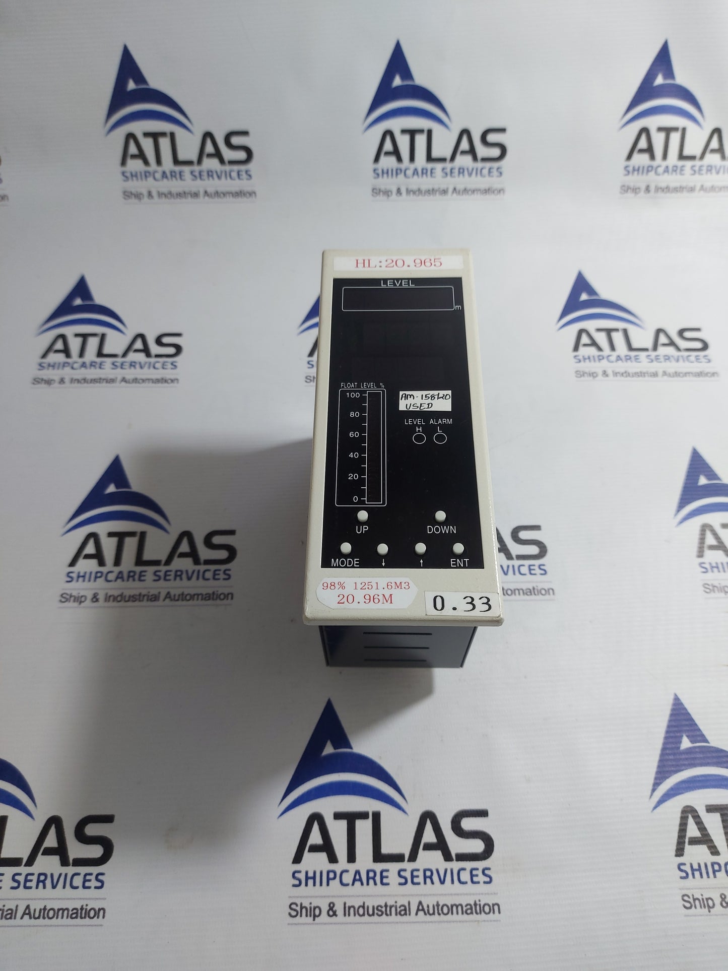 MUSASINO MEW-143-1-F LEVEL & TEMPERATURE DISPLAY ALARM MODULE