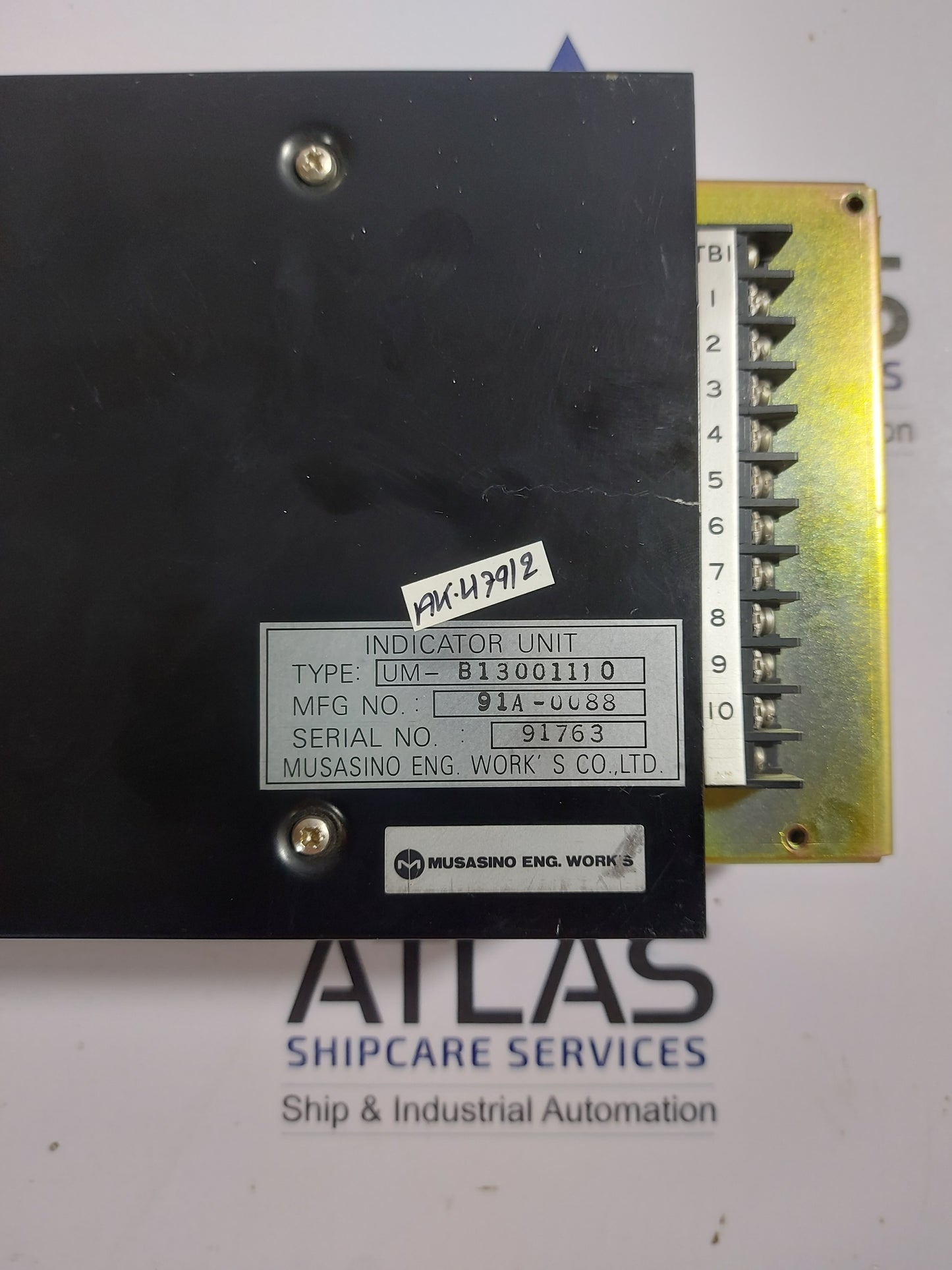 MUSASINO UM-B13001110 INDICATOR UNIT