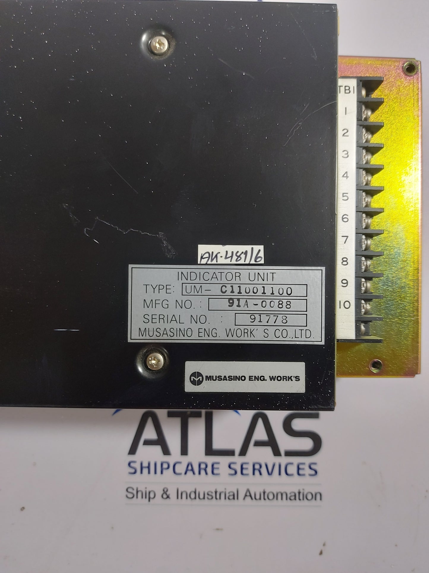 MUSASINO UM-C11001100 INDICATOR UNIT