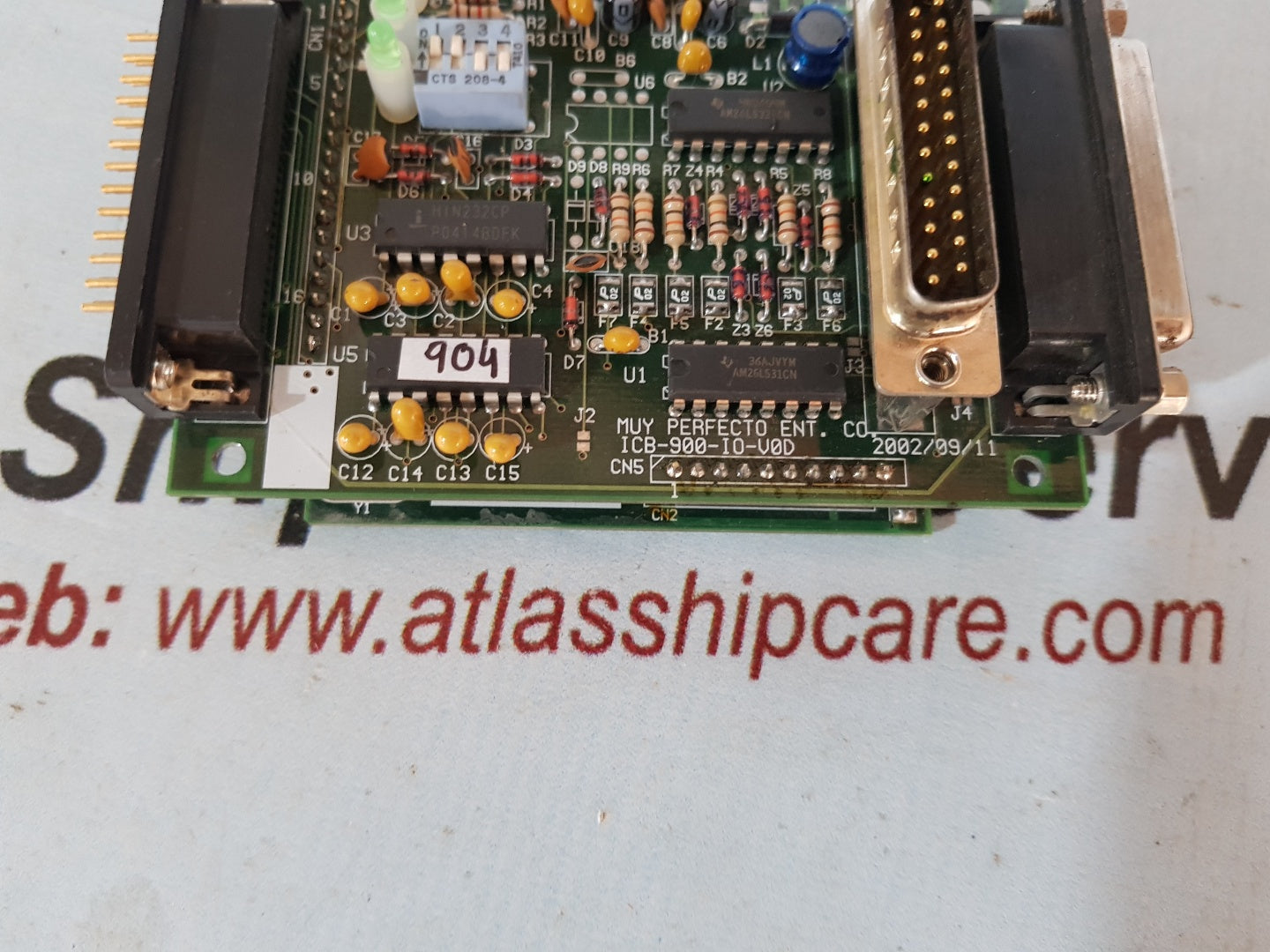 MUY PERFECTO ICB-900-IO-V0D PCB CARD