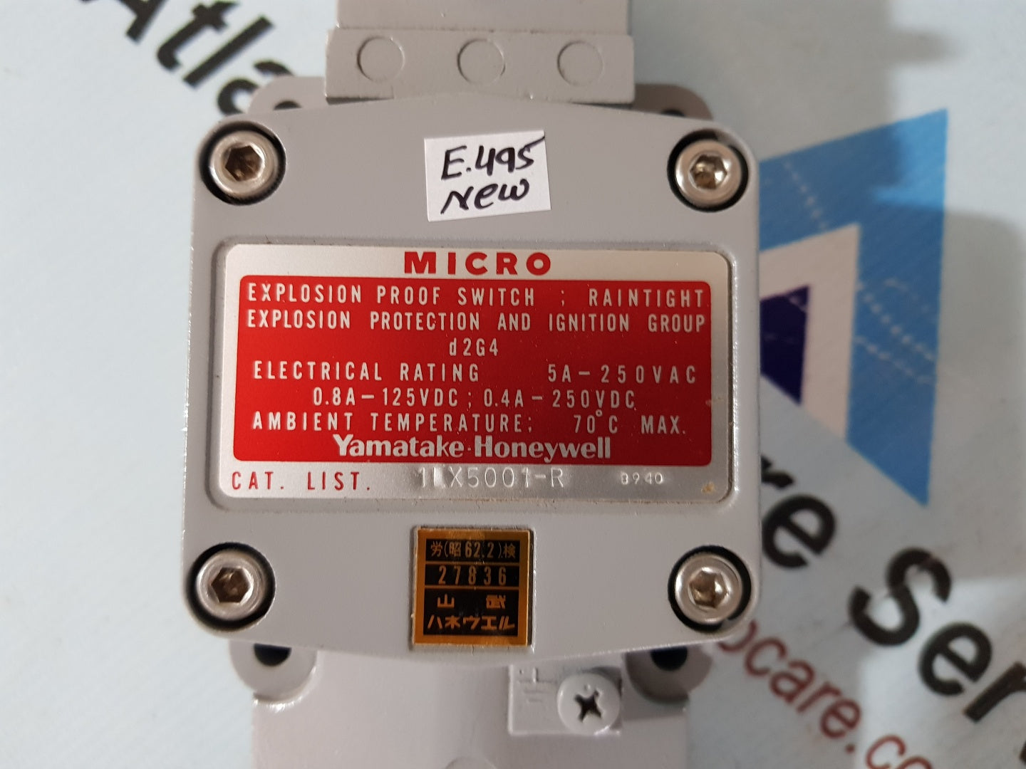 Micro 1LX5001-R Explosion Proof Rainting Switch