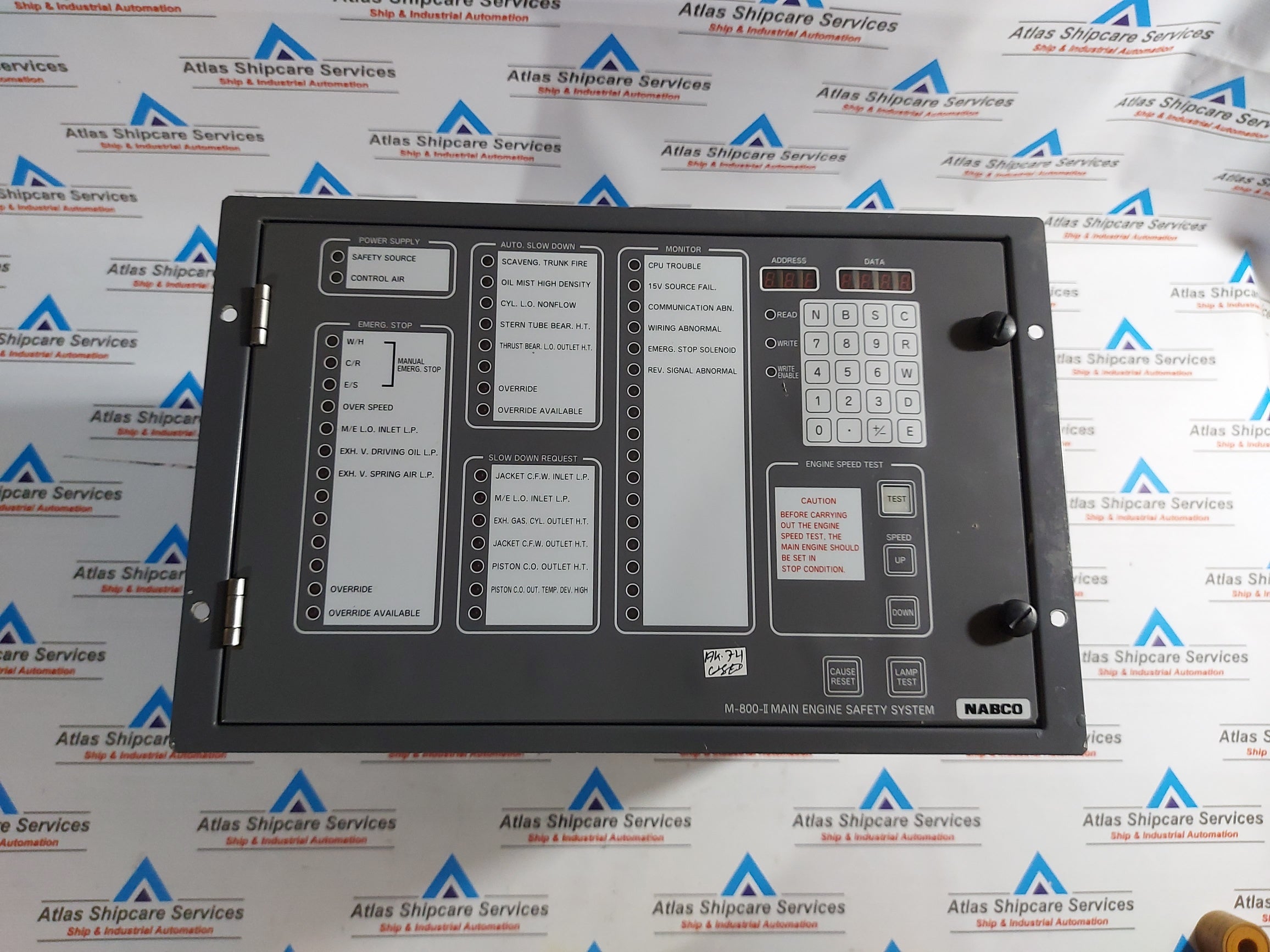NABCO M-800-II MAIN ENGINE SAFETY SYSTEM – Atlas Shipcare Services