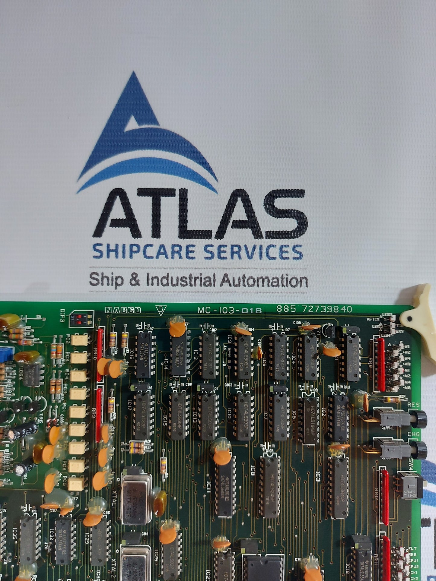 NABCO MC-103-01B PRINTED CIRCUIT BOARD 885 72739840
