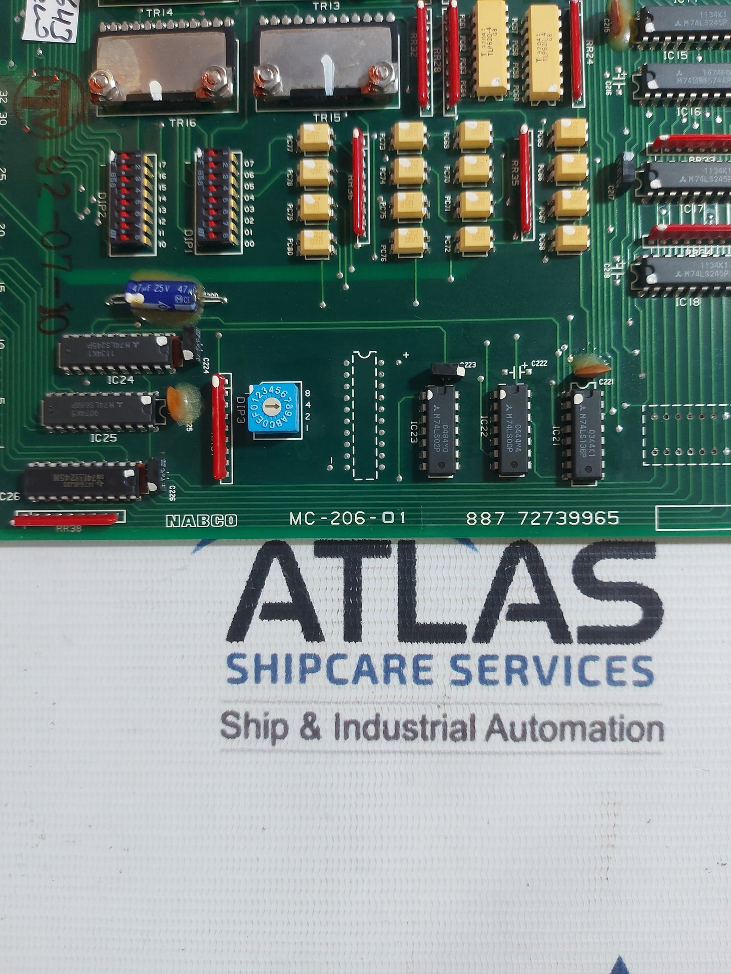 NABCO MC-206-01 PCB CARD 887 72739965